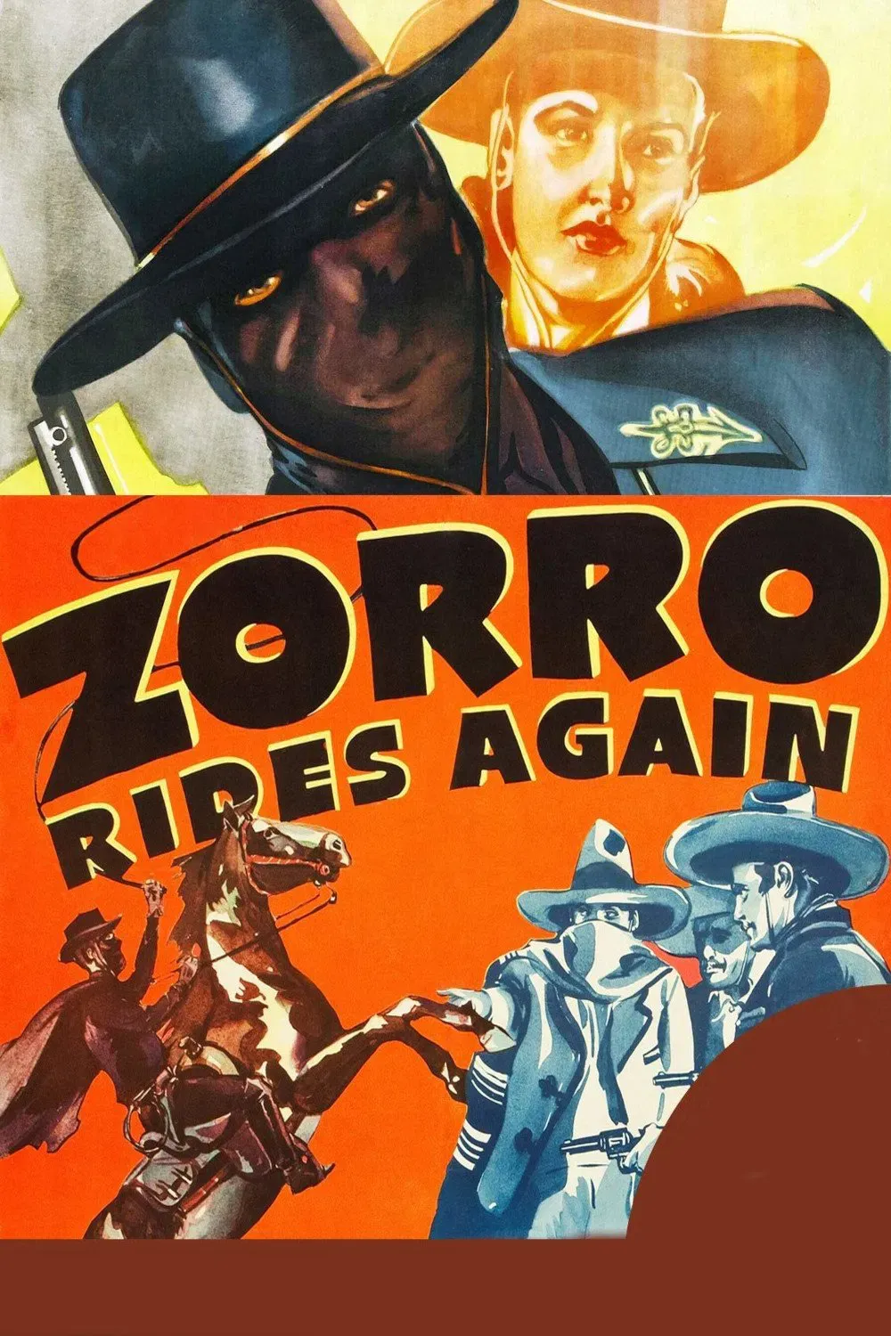 Poster of the movie Zorro Rides Again