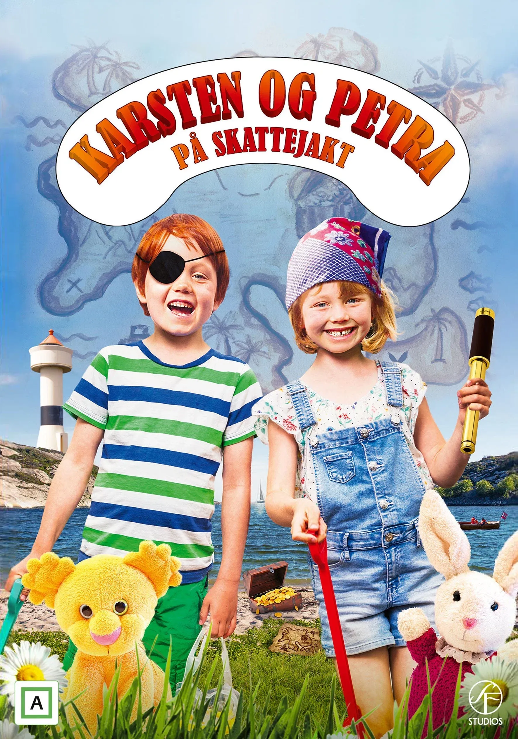 Poster for Casper and Emma Go Treasure Hunting