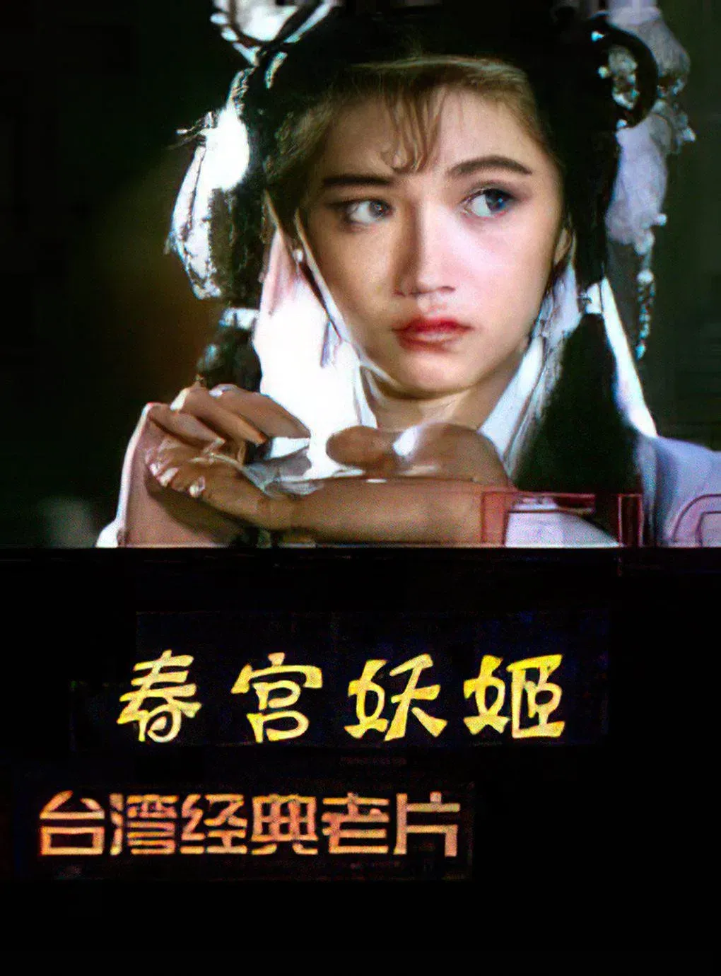 Poster for Flowers in the Mirror, Wind and Moon: The Ghost Appears