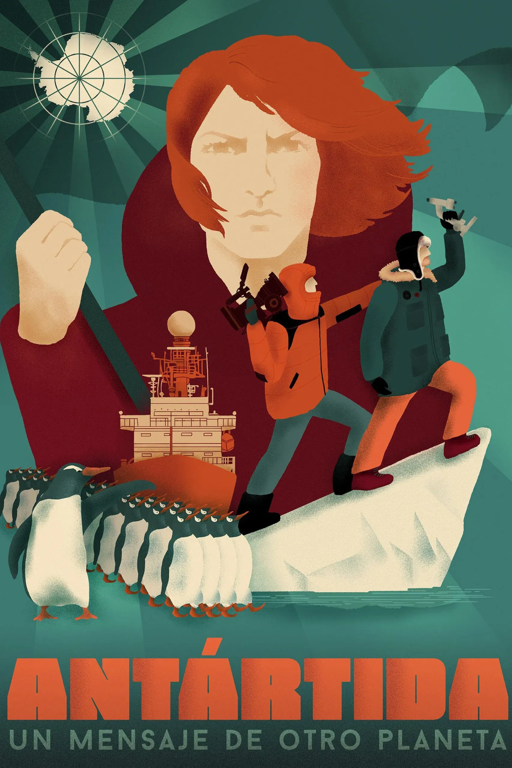 Poster for Antarctica: A Message from Another Planet
