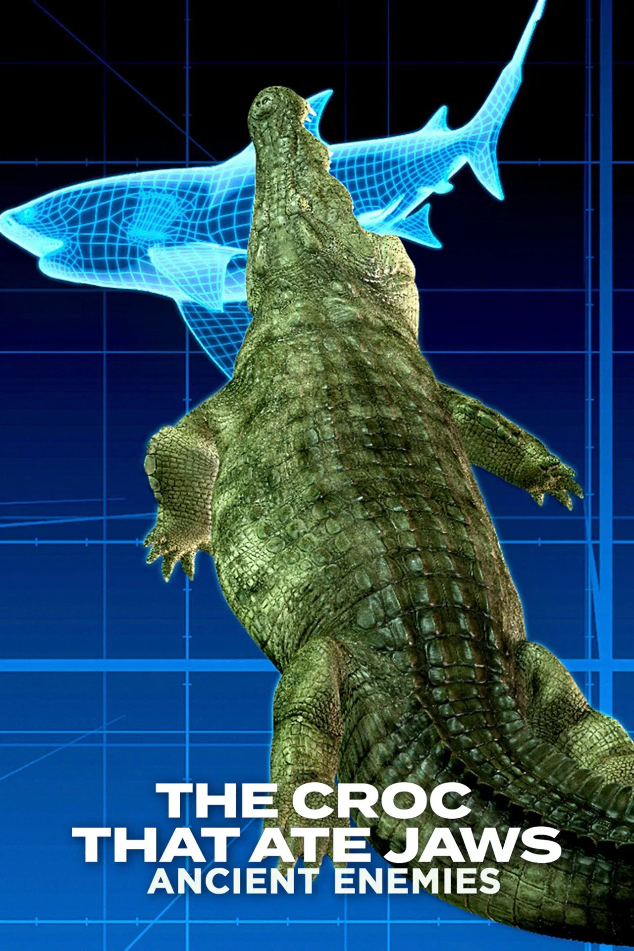 Poster for The Croc That Ate Jaws: Ancient Enemies