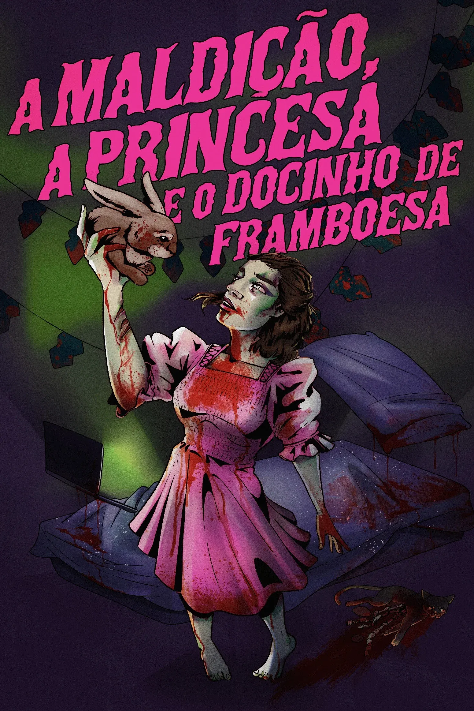 Poster for A Maldição, a Princesa e o Docinho de Framboesa
