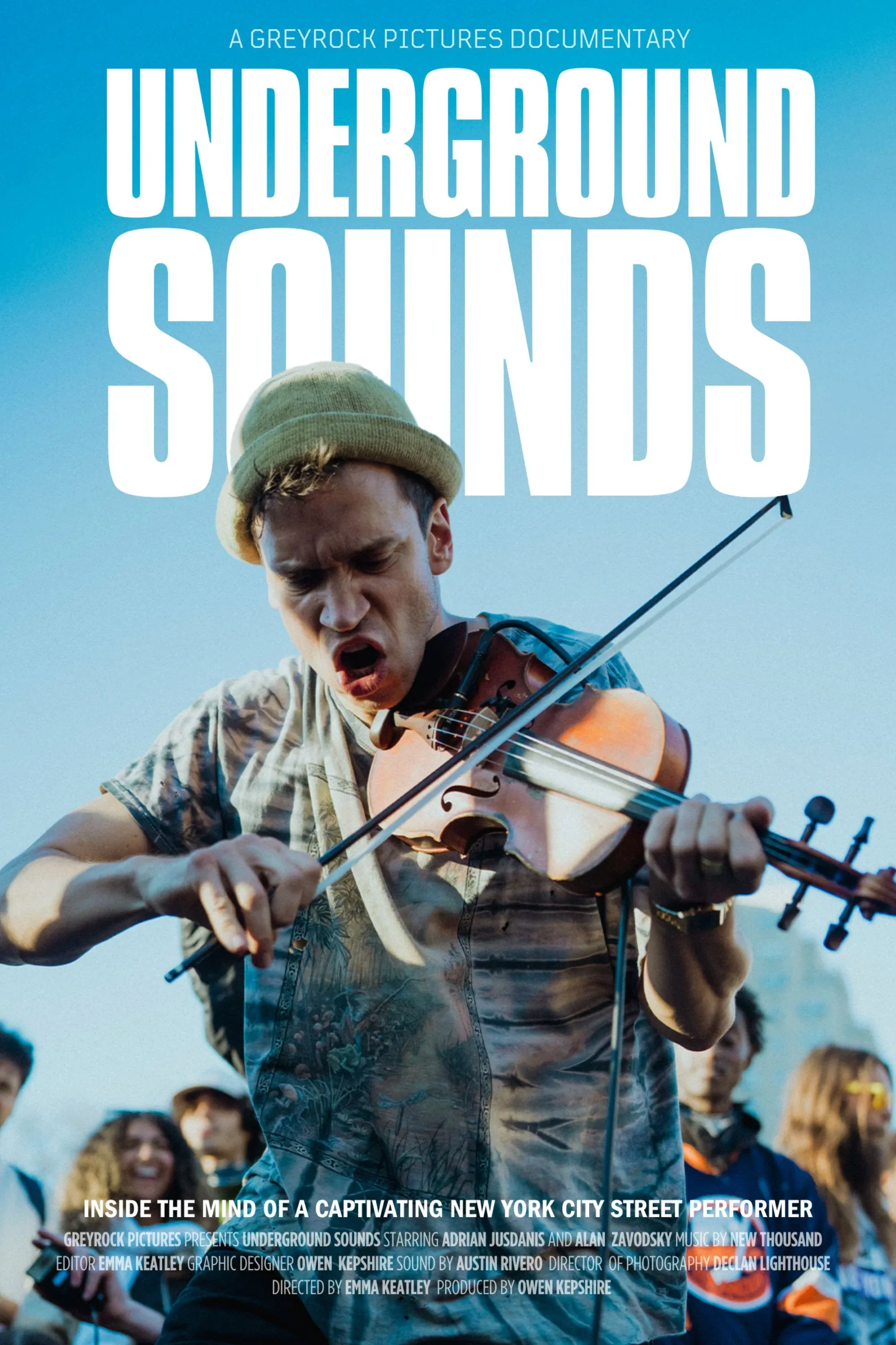 Poster for Underground Sounds: The New Thousand Story