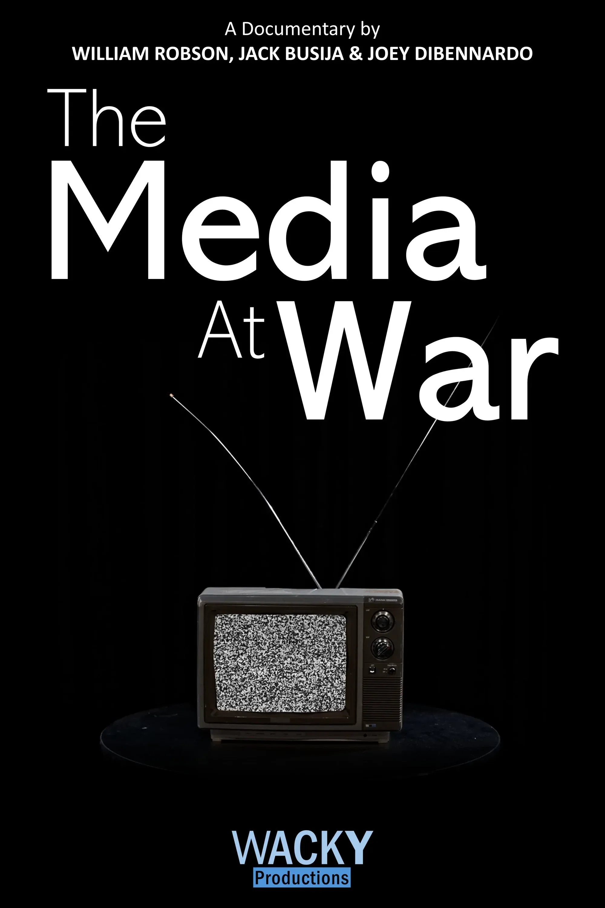 Poster for The Media at War