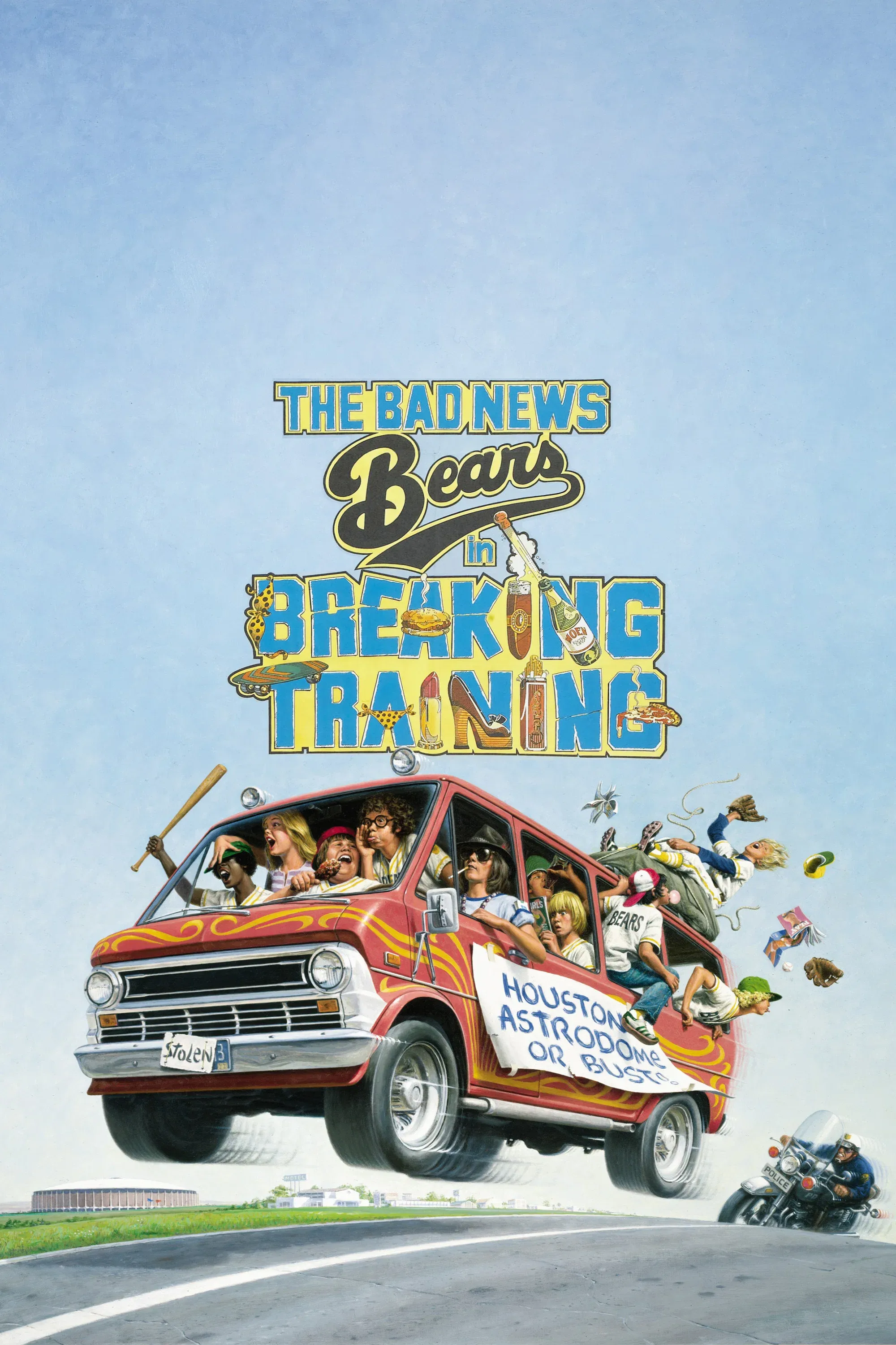 Poster of the movie The Bad News Bears in Breaking Training