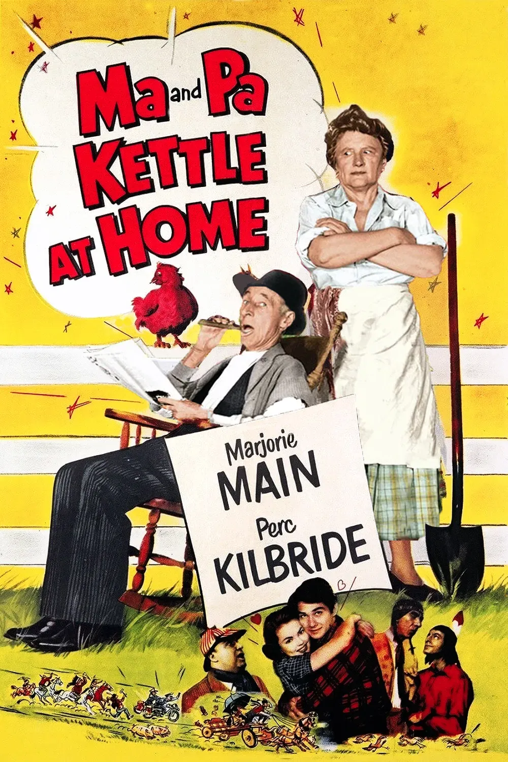 Poster of the movie Ma and Pa Kettle at Home