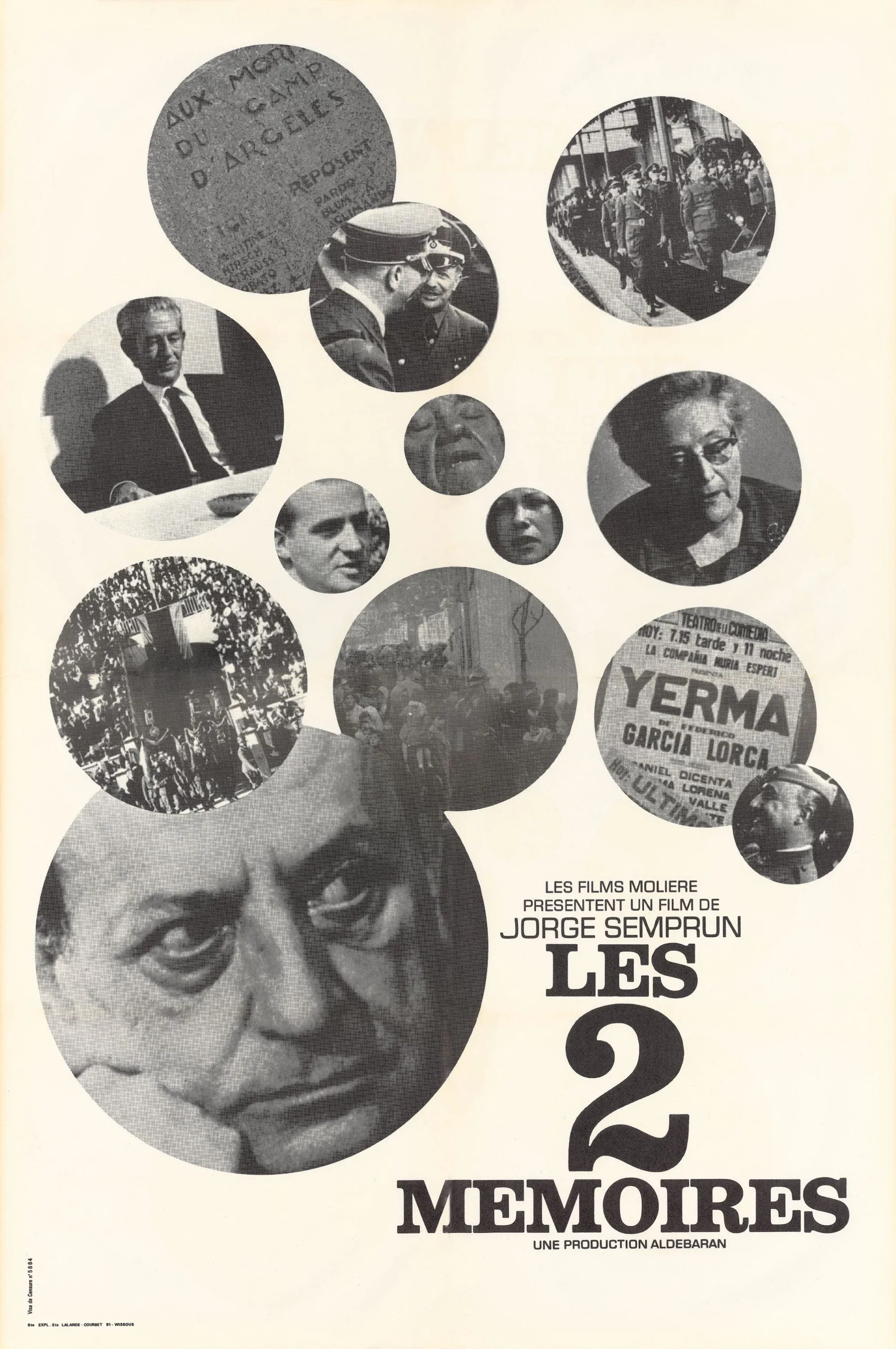 Poster for Les Deux mémoires