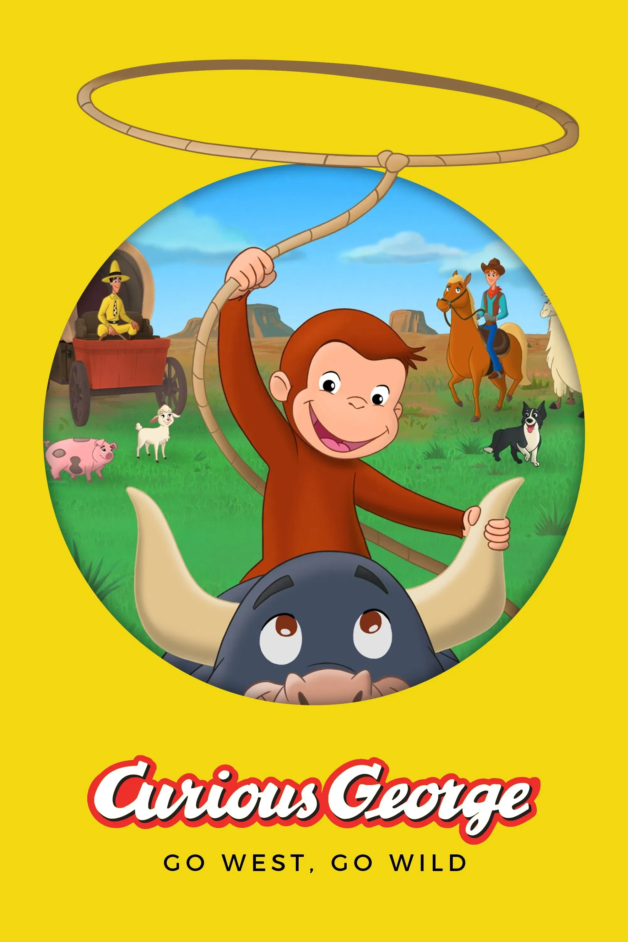 Poster of the movie Curious George: Go West, Go Wild