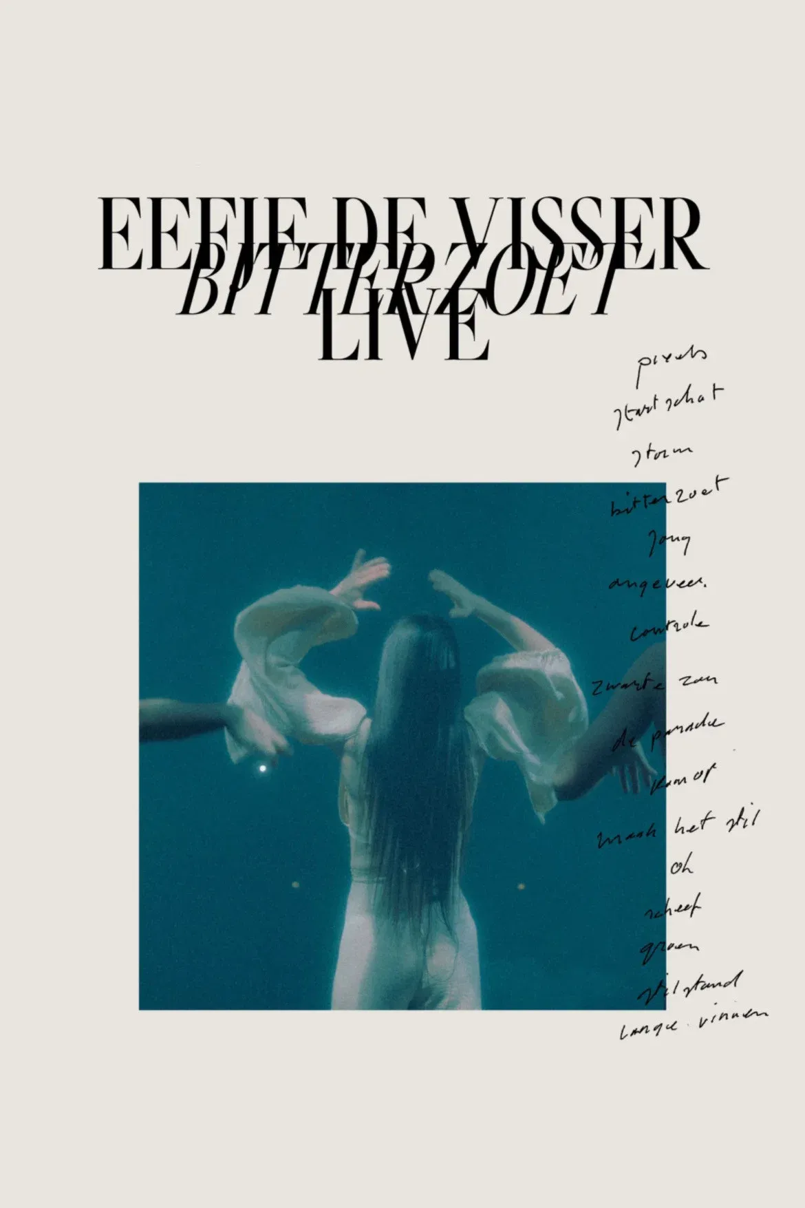 Poster for Eefje de Visser: Bitterzoet - Live
