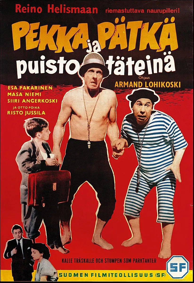 Poster of the movie Pekka ja Pätkä puistotäteinä