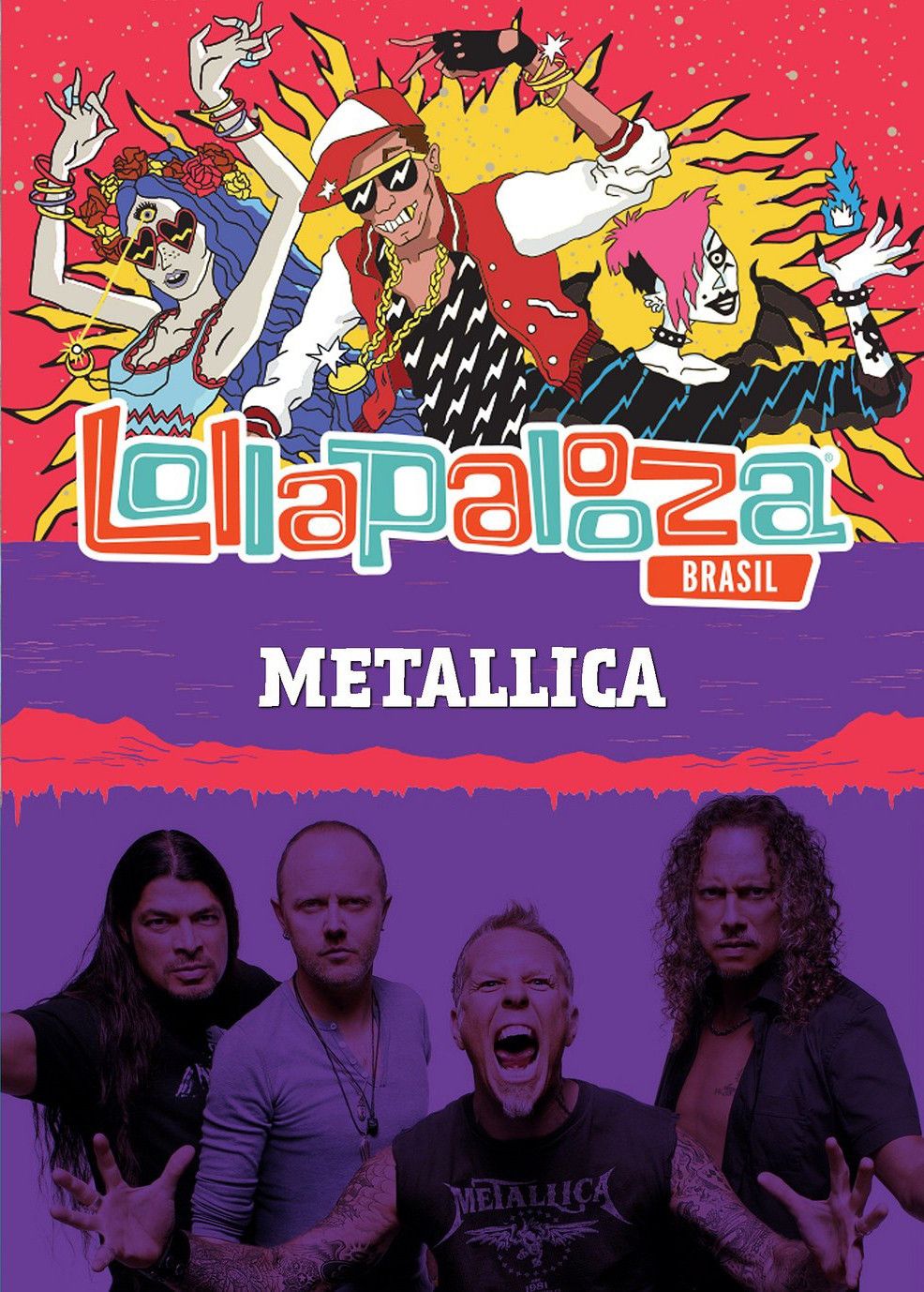 Poster of the movie Metallica: Lollapalooza Brazil 2017