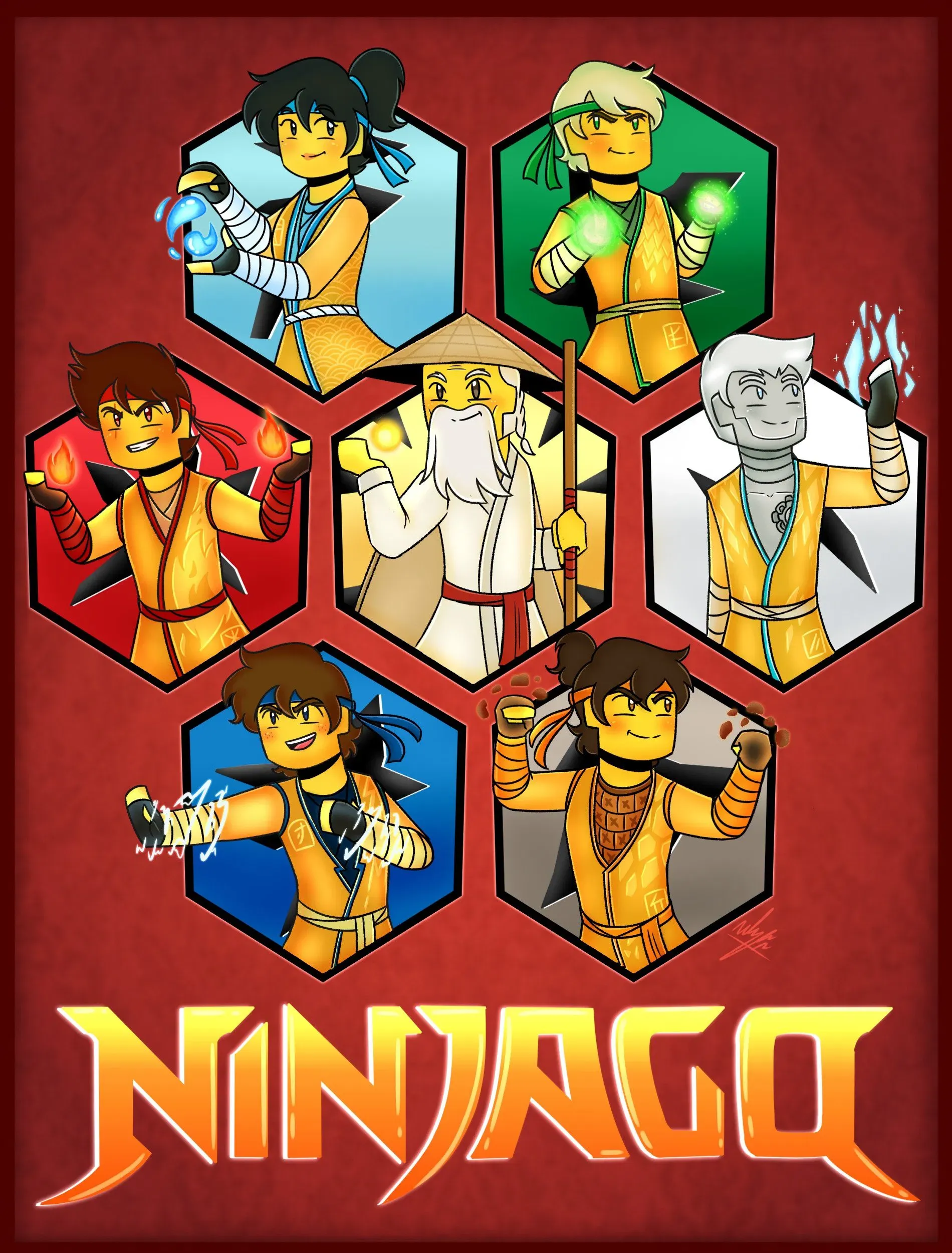 Poster of NINJAGO: The Virtues of Spinjitzu