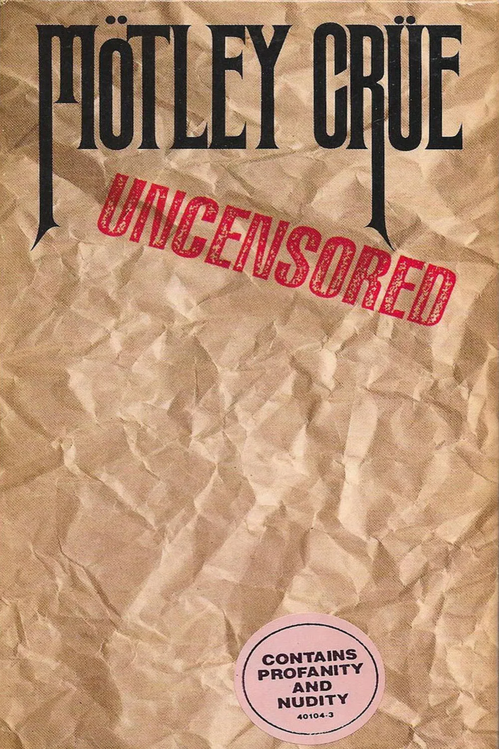 Poster of the movie Mötley Crüe | Uncensored