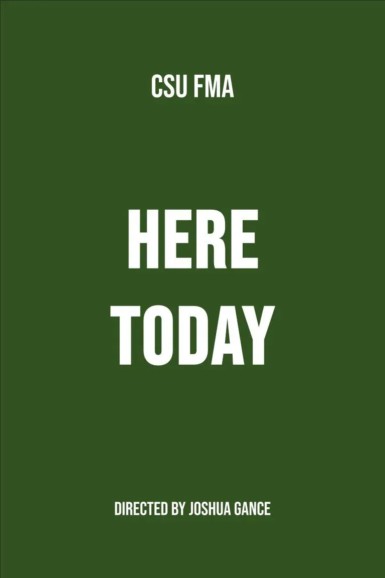 Poster for Here Today