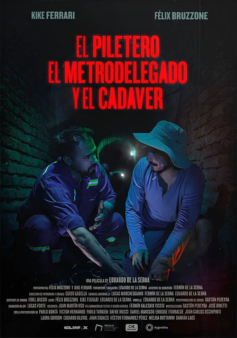 Poster for The Pool Boy, the Metro Delegate and the Corpse
