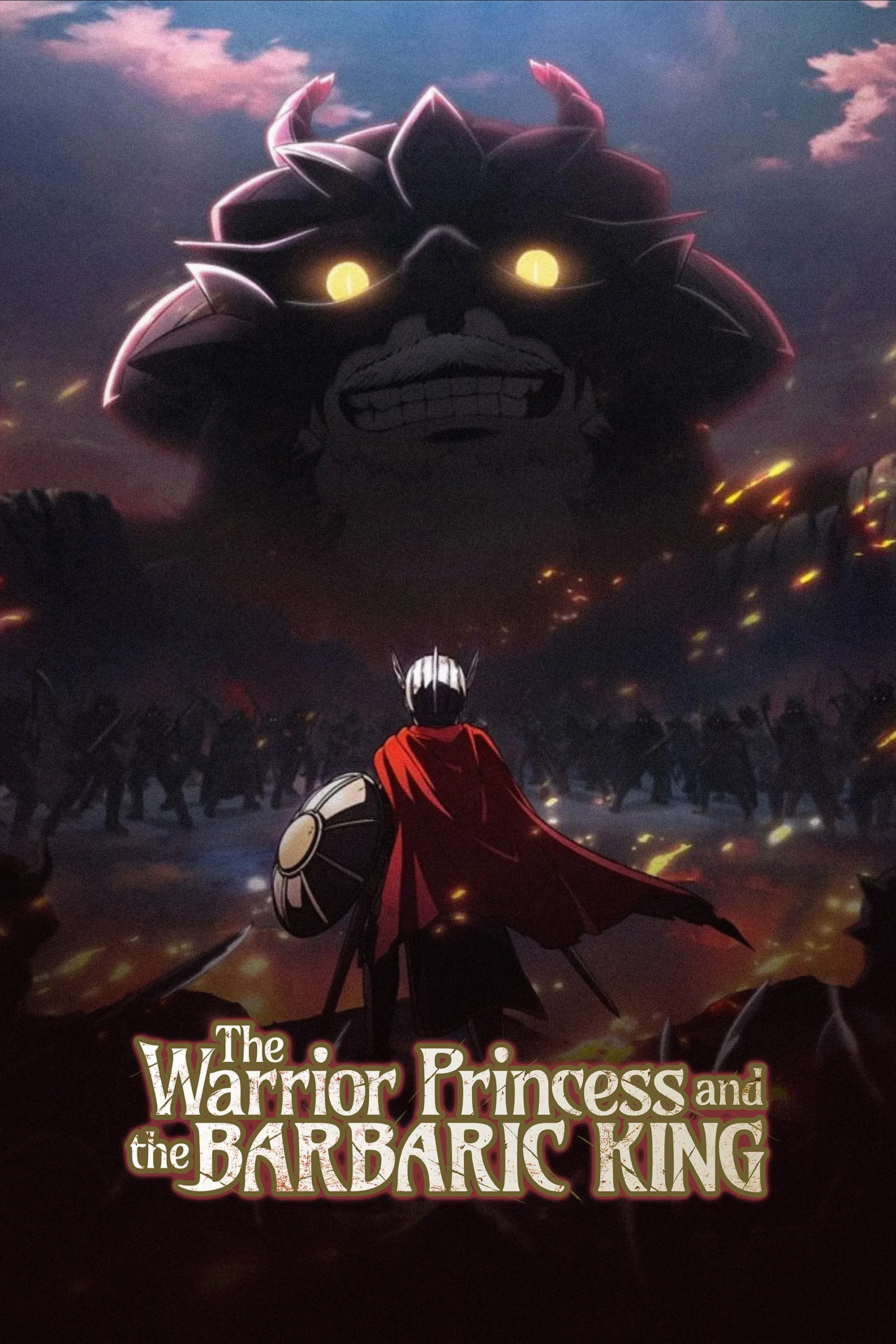Poster of The Warrior Princess and the Barbaric King