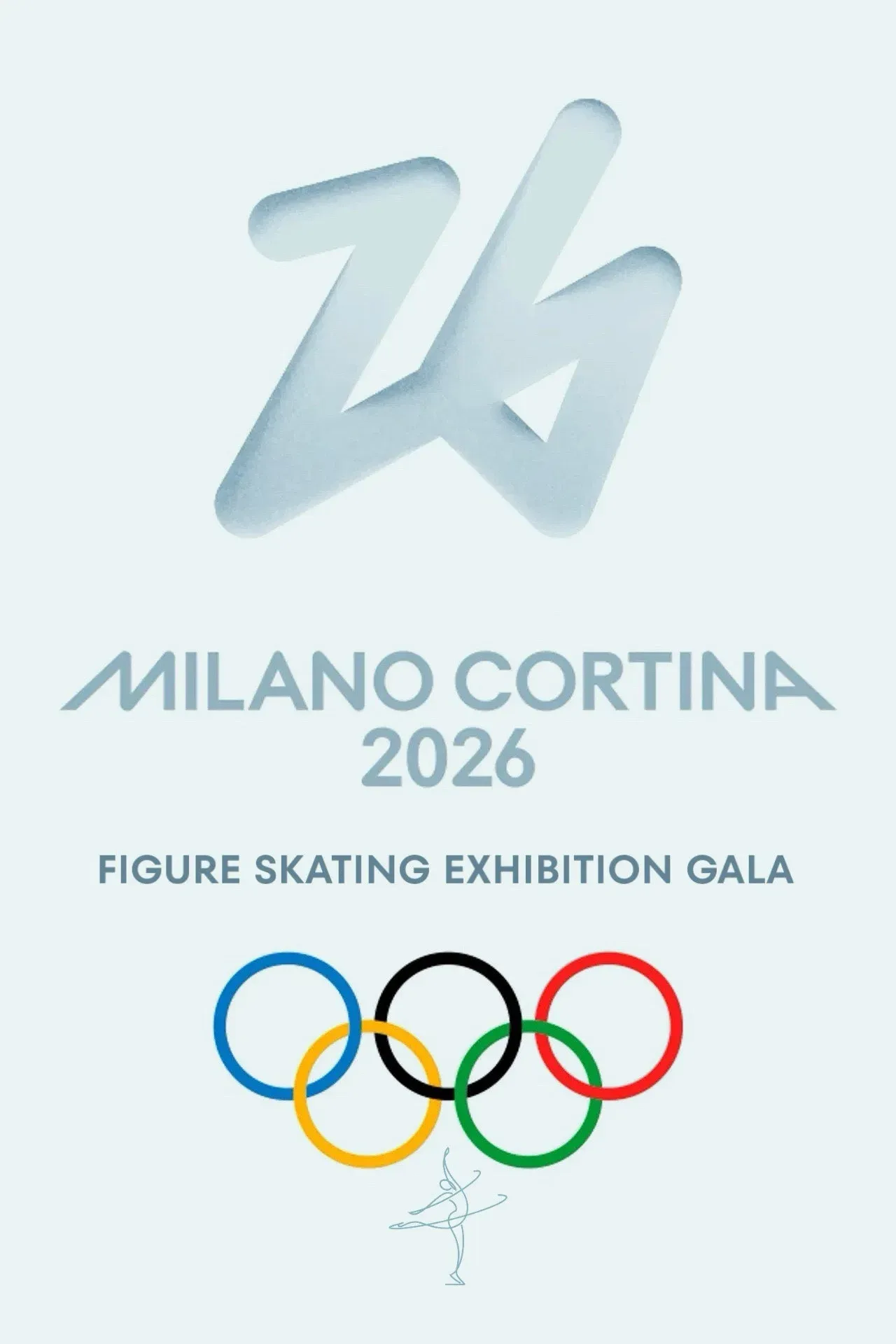 Poster for Figure Skating Exhibition Gala | Milano Cortina 2026