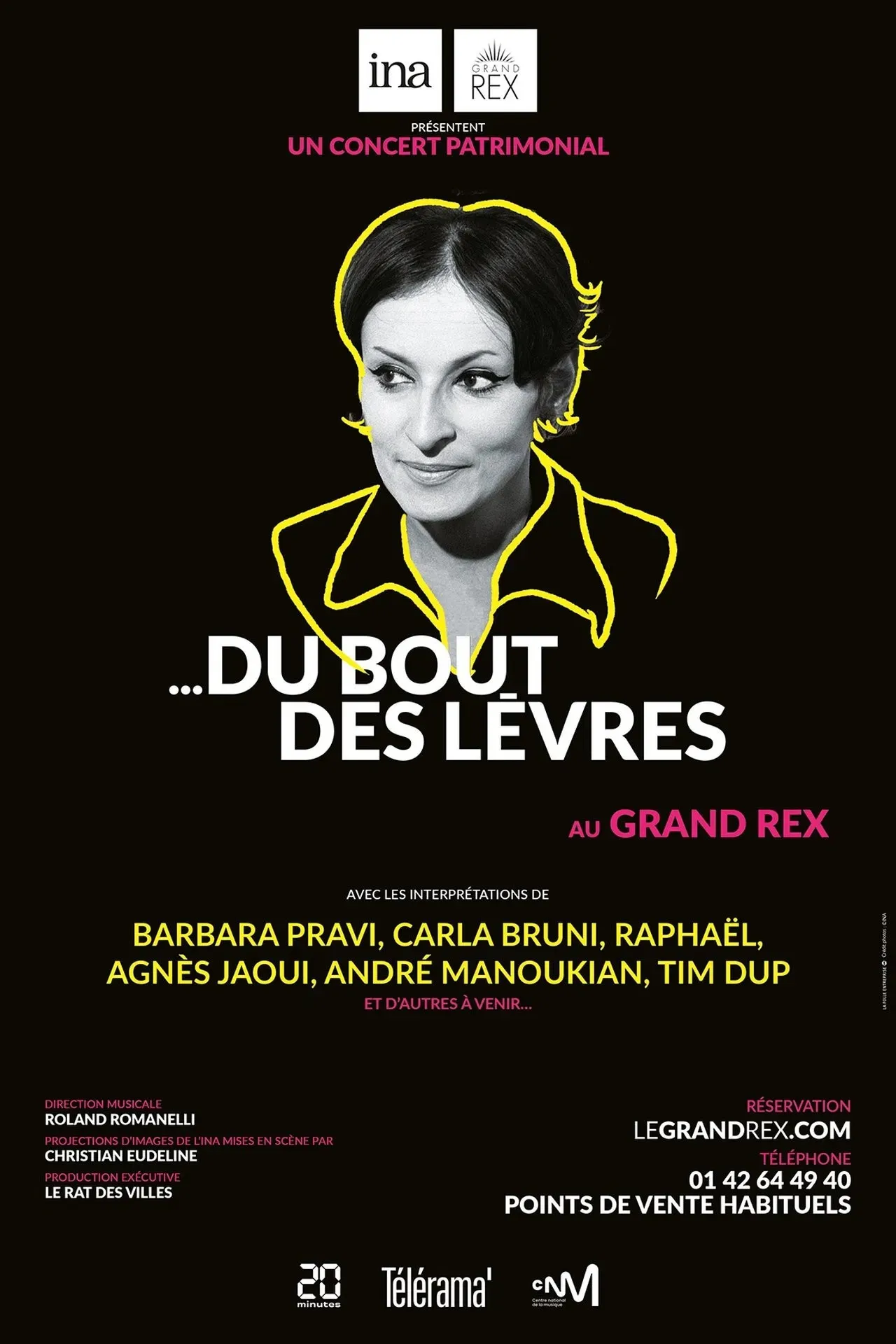 Poster of the movie Immortelle Barbara - « …Du bout des lèvres » au Grand Rex à Paris, le 18/09/2023