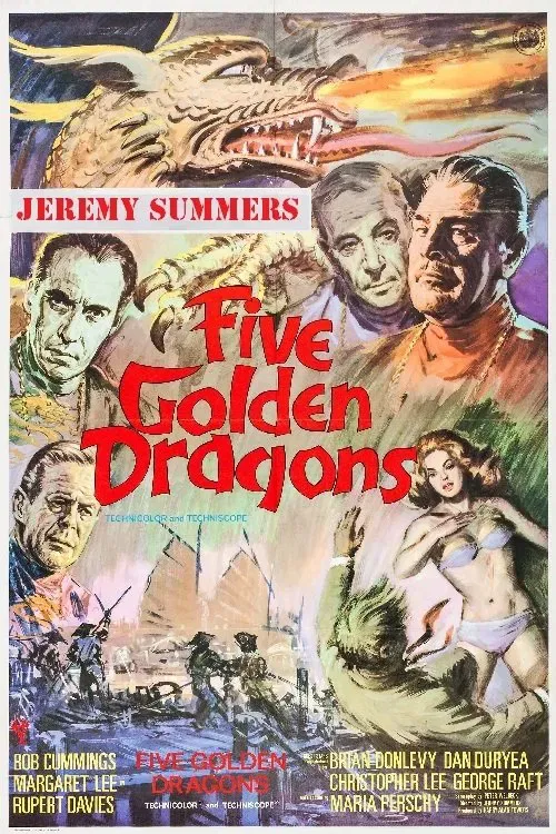 Poster of the movie Five Golden Dragons
