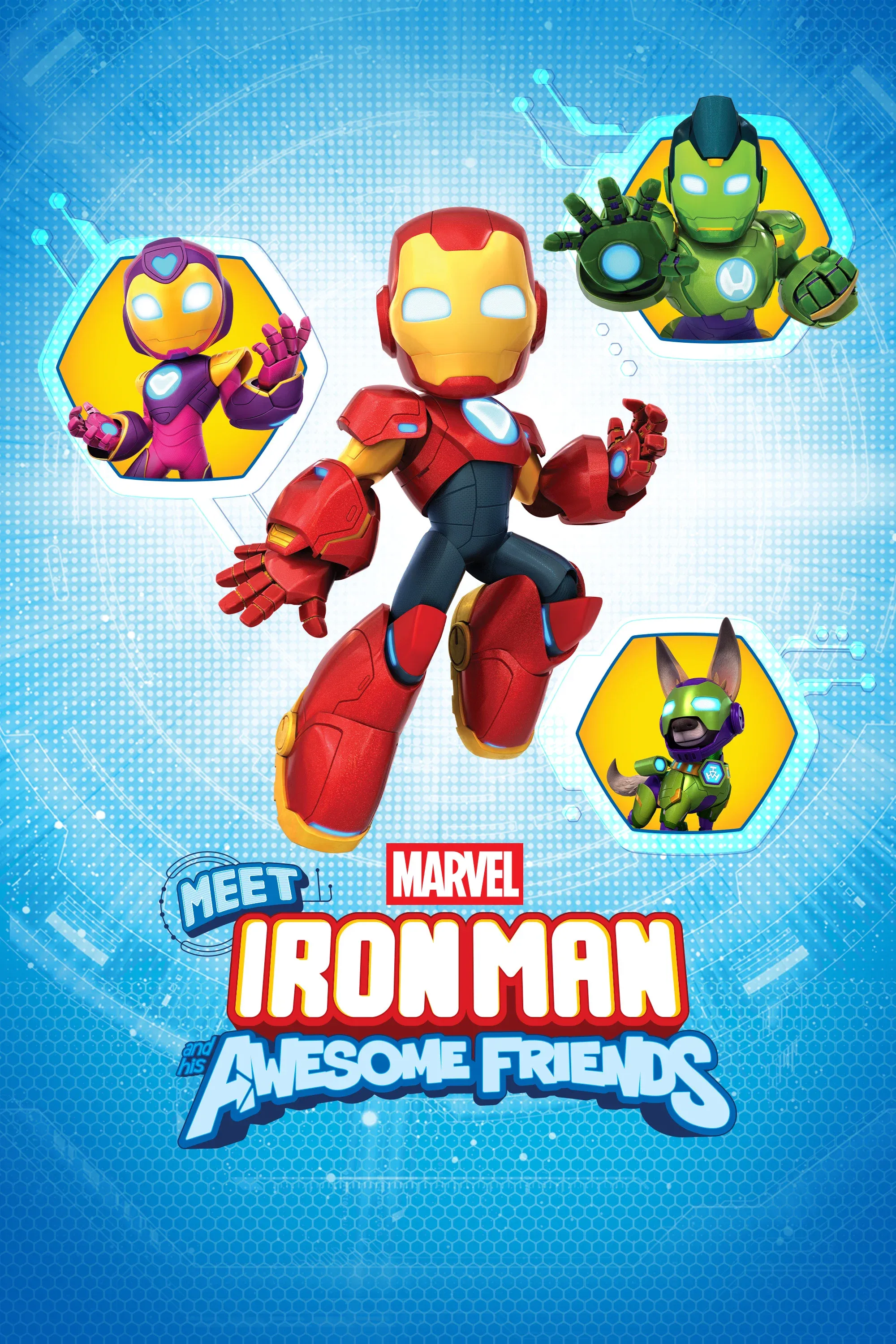 Poster of Meet Iron Man and His Awesome Friends