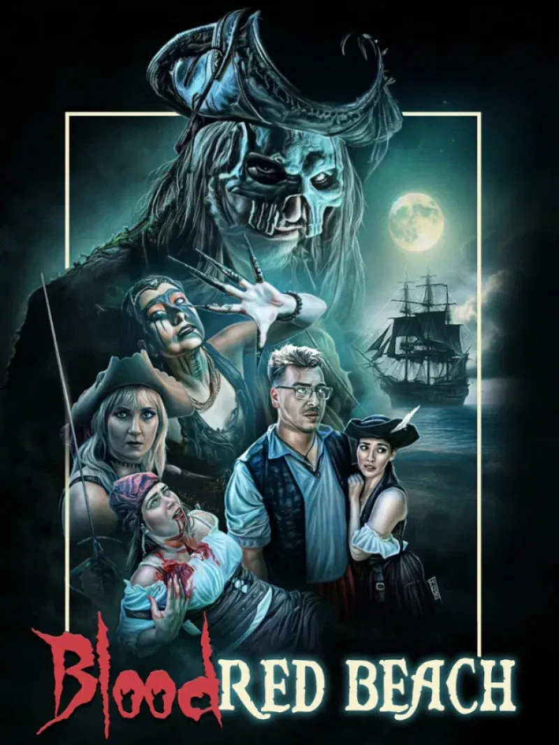 Poster of the movie Blood Red Beach