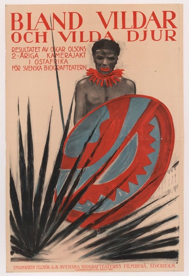 Poster for Among Savages and Wild Beasts