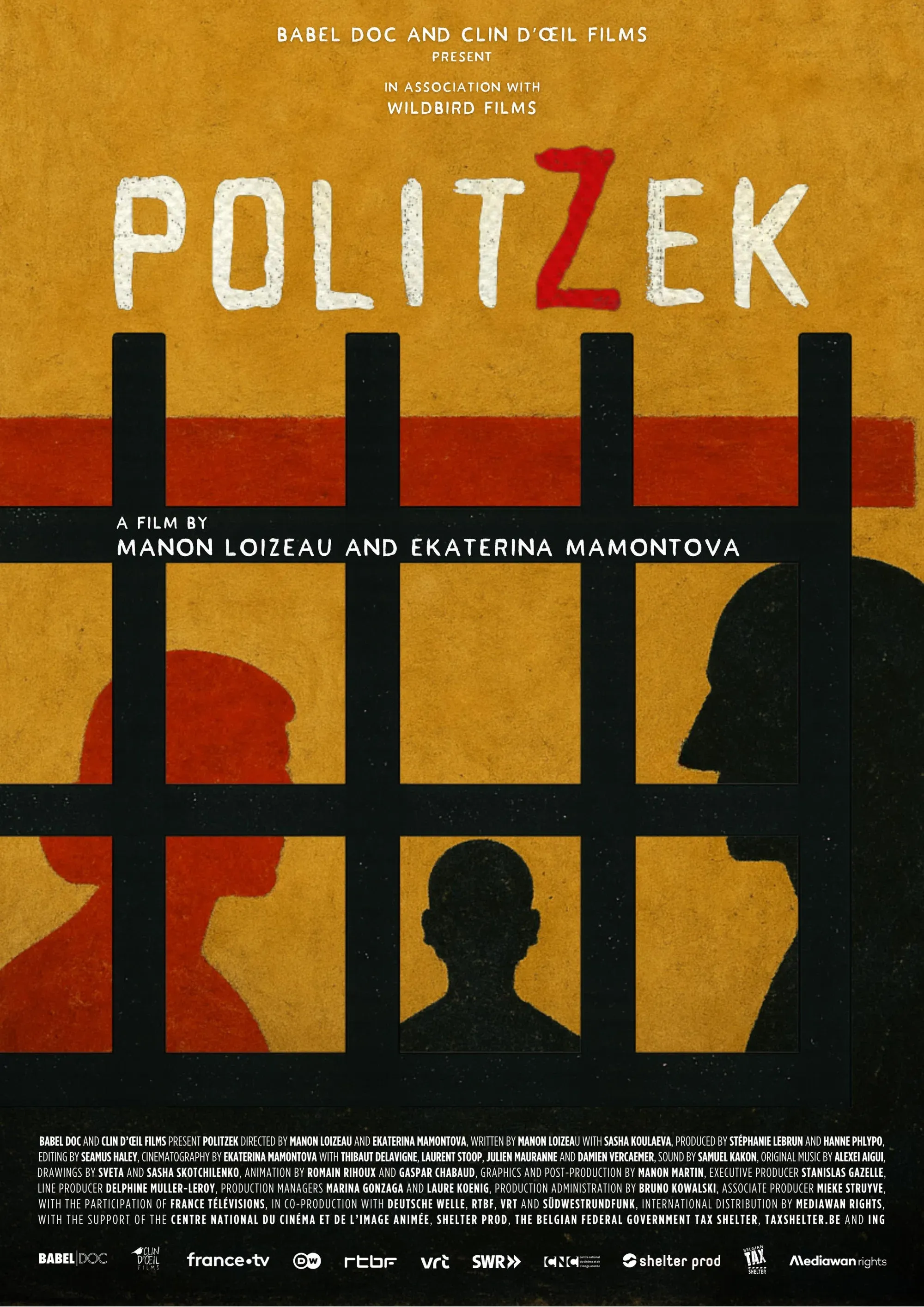 Poster for Politzek, the voices that challenge the Kremlin
