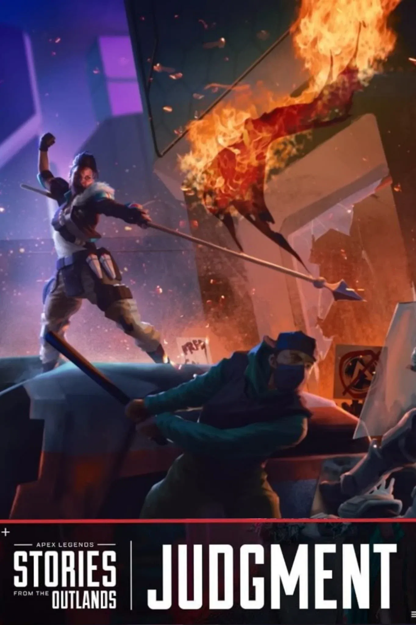 Poster for Apex Legends Stories from the Outlands "Judgment"