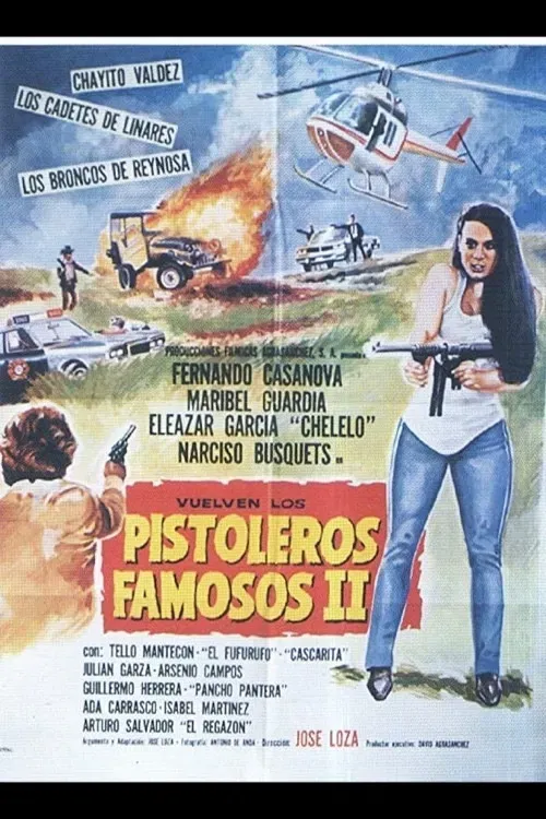 Poster of the movie Pistoleros Famosos II