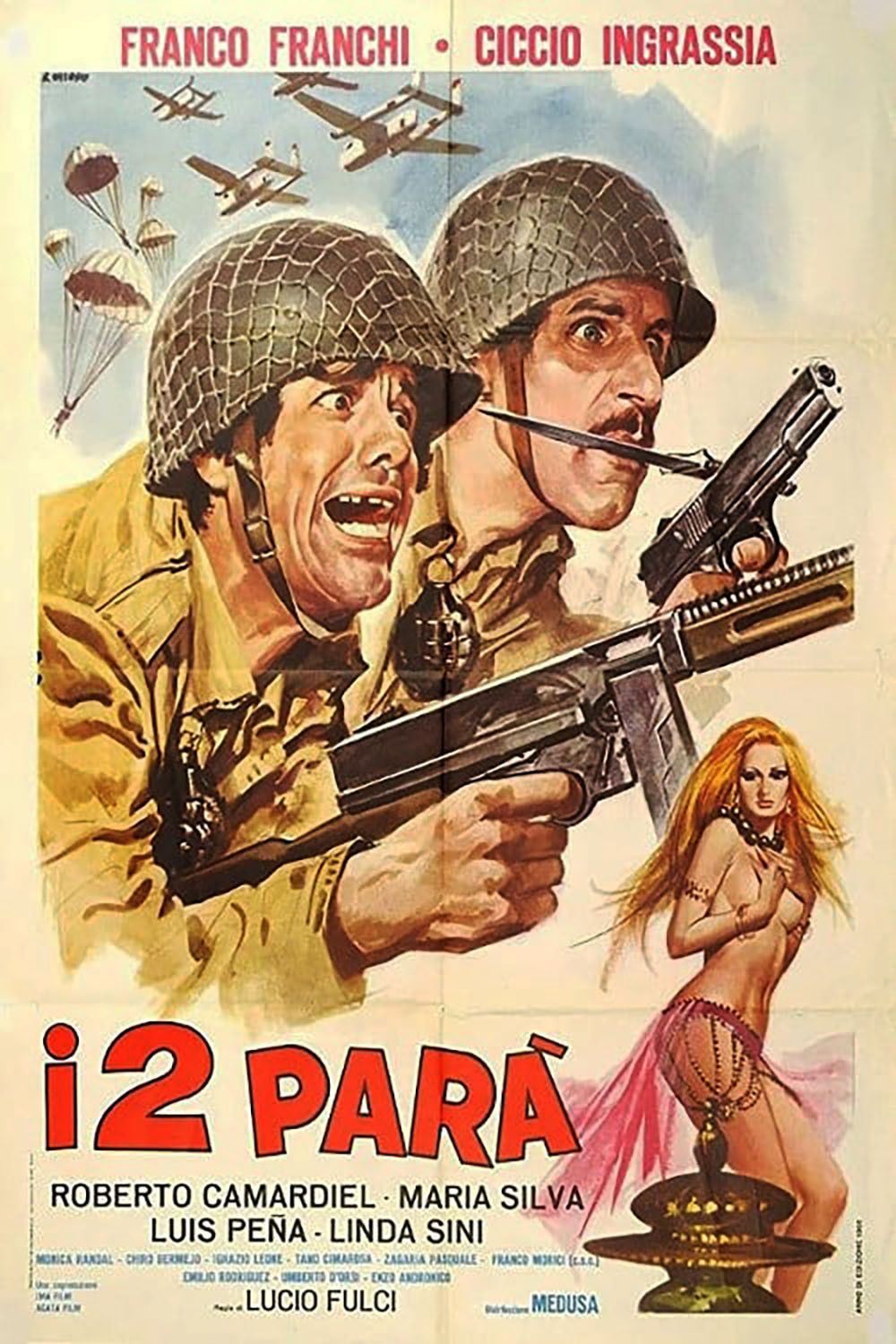 Poster of the movie The Two Parachutists