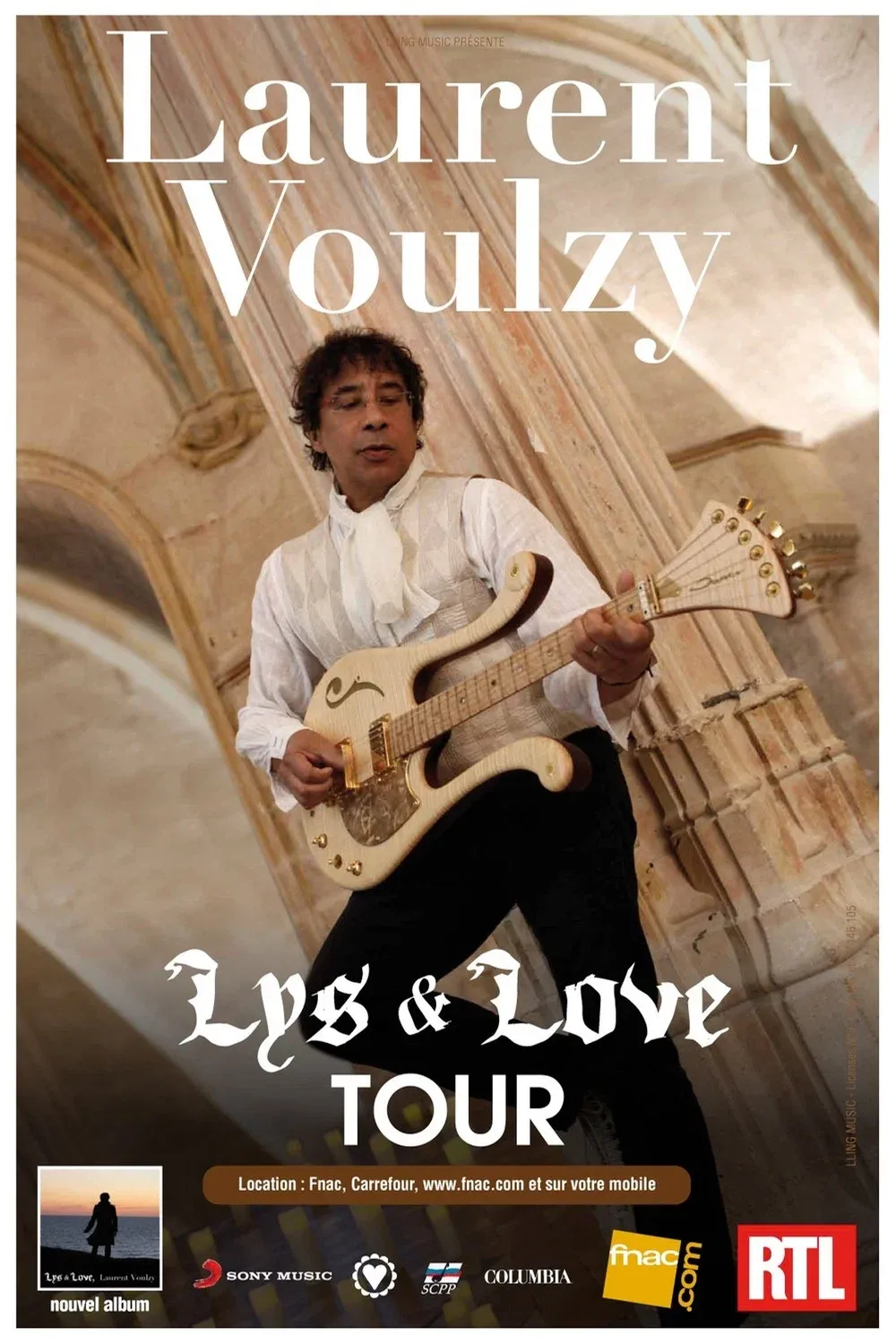Poster for Laurent Voulzy - Lys & Love Tour