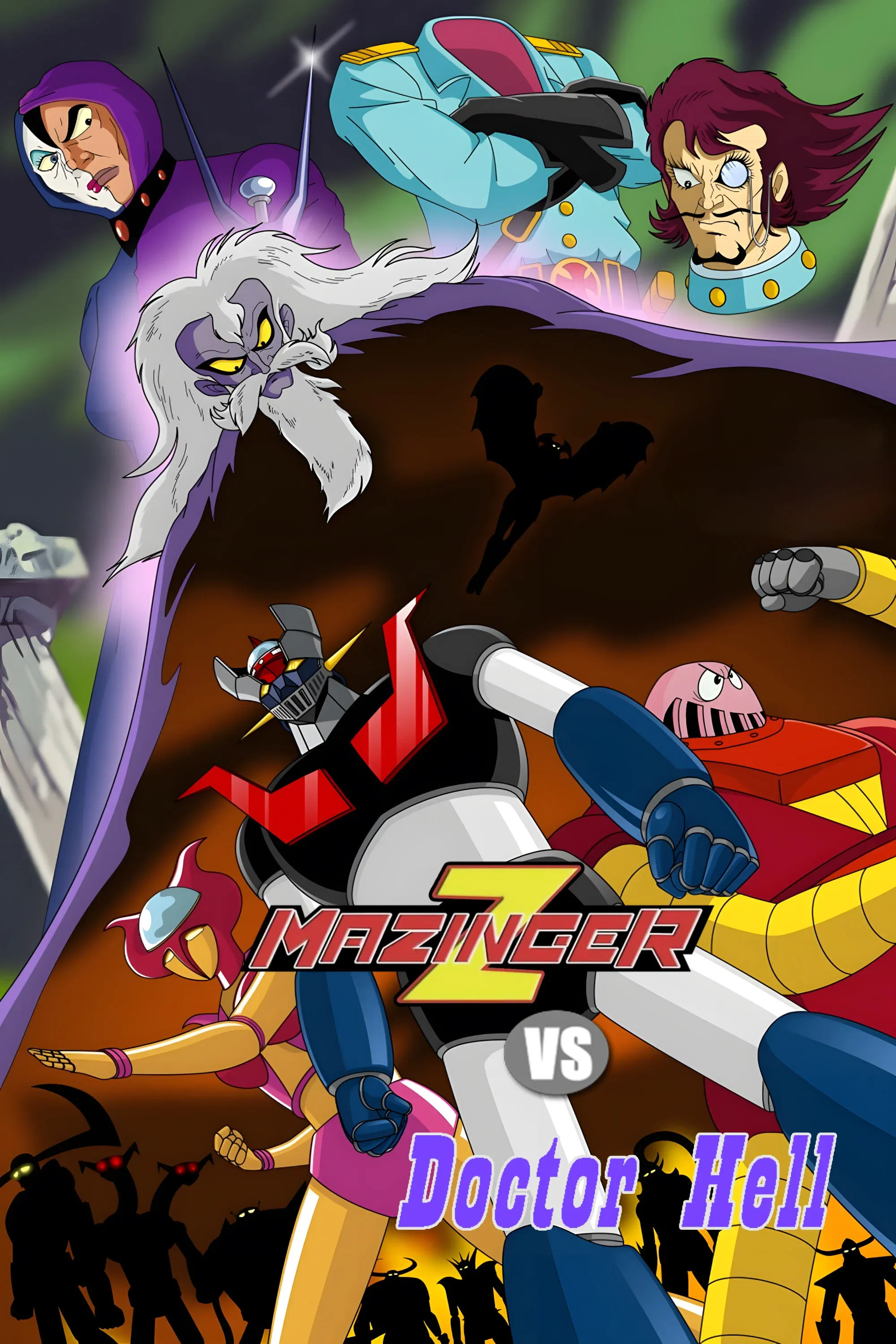 Poster for Mazinger Z vs. Doctor Hell