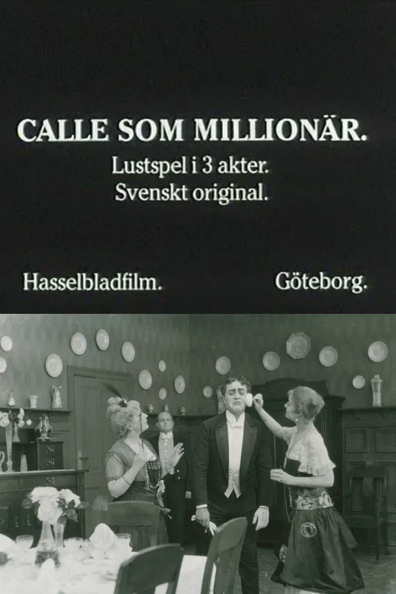Poster for Calle as a Millionaire