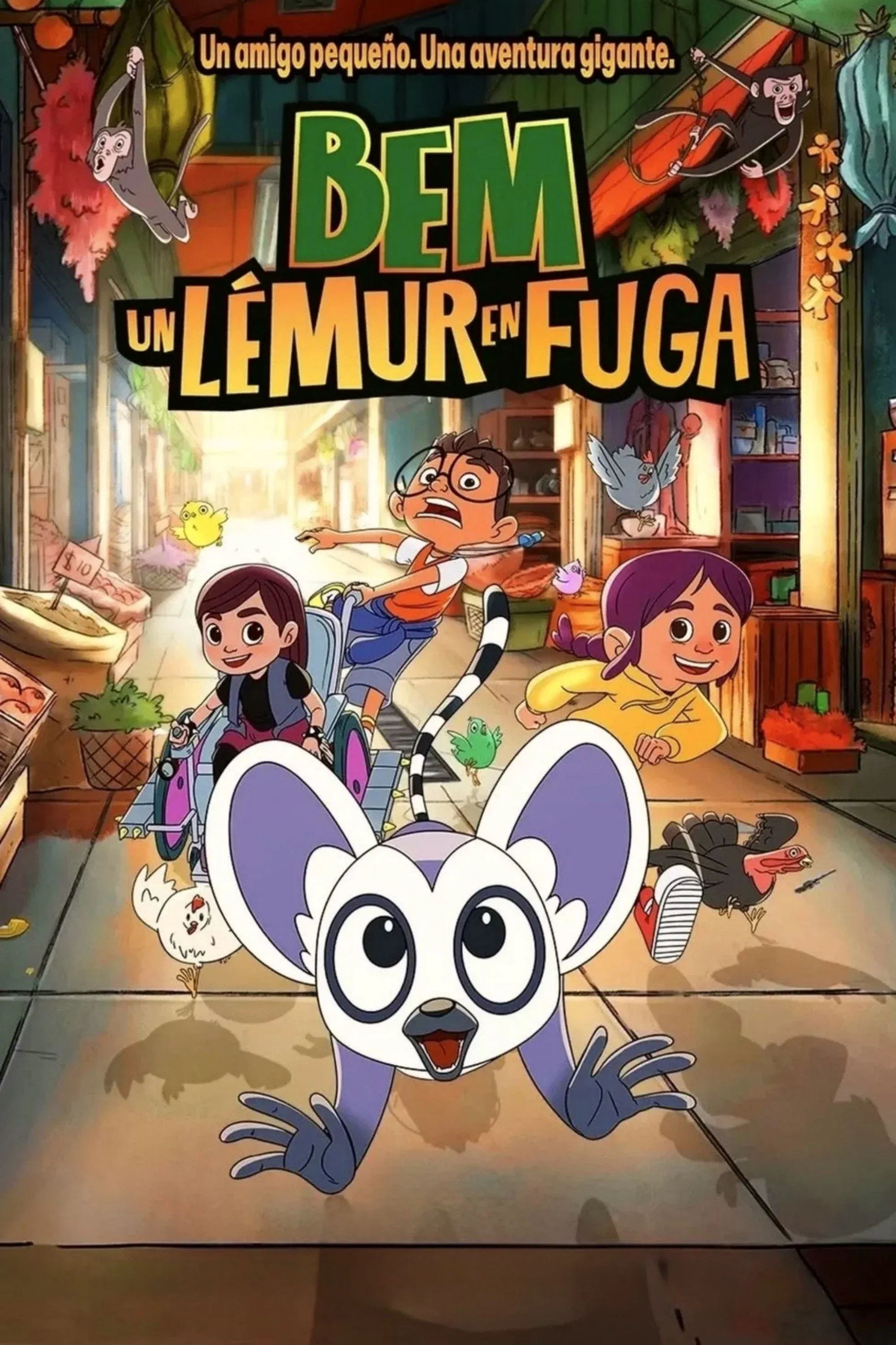 Poster for Bem, un lémur en fuga