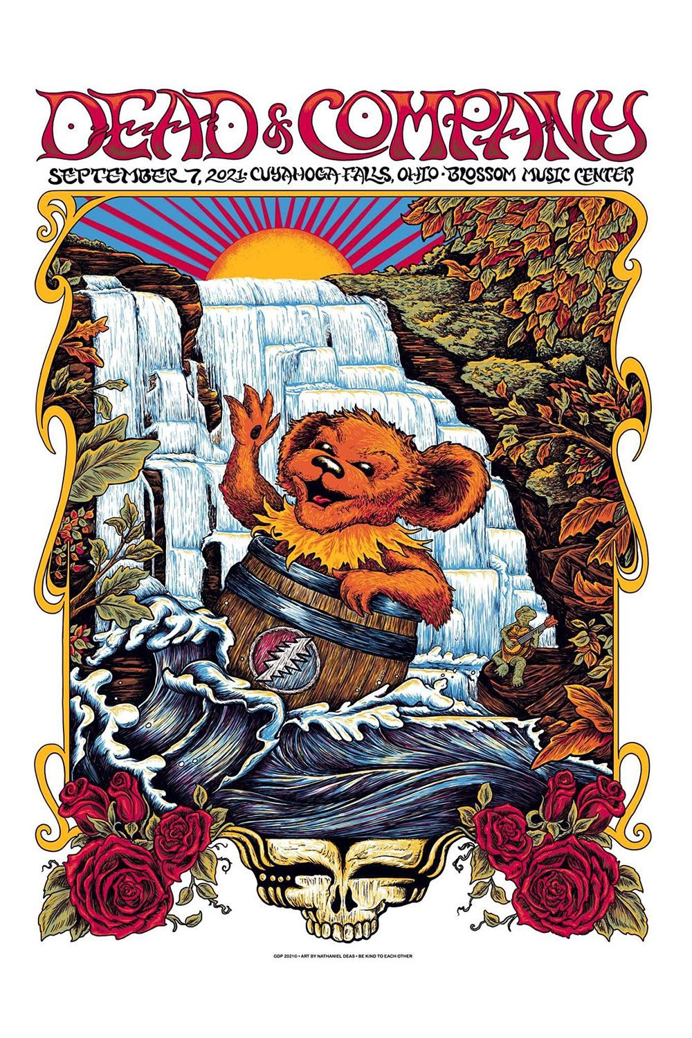 Poster for Dead & Company: 2021-09-07 Blossom Music Center, Cuyahoga Falls, OH