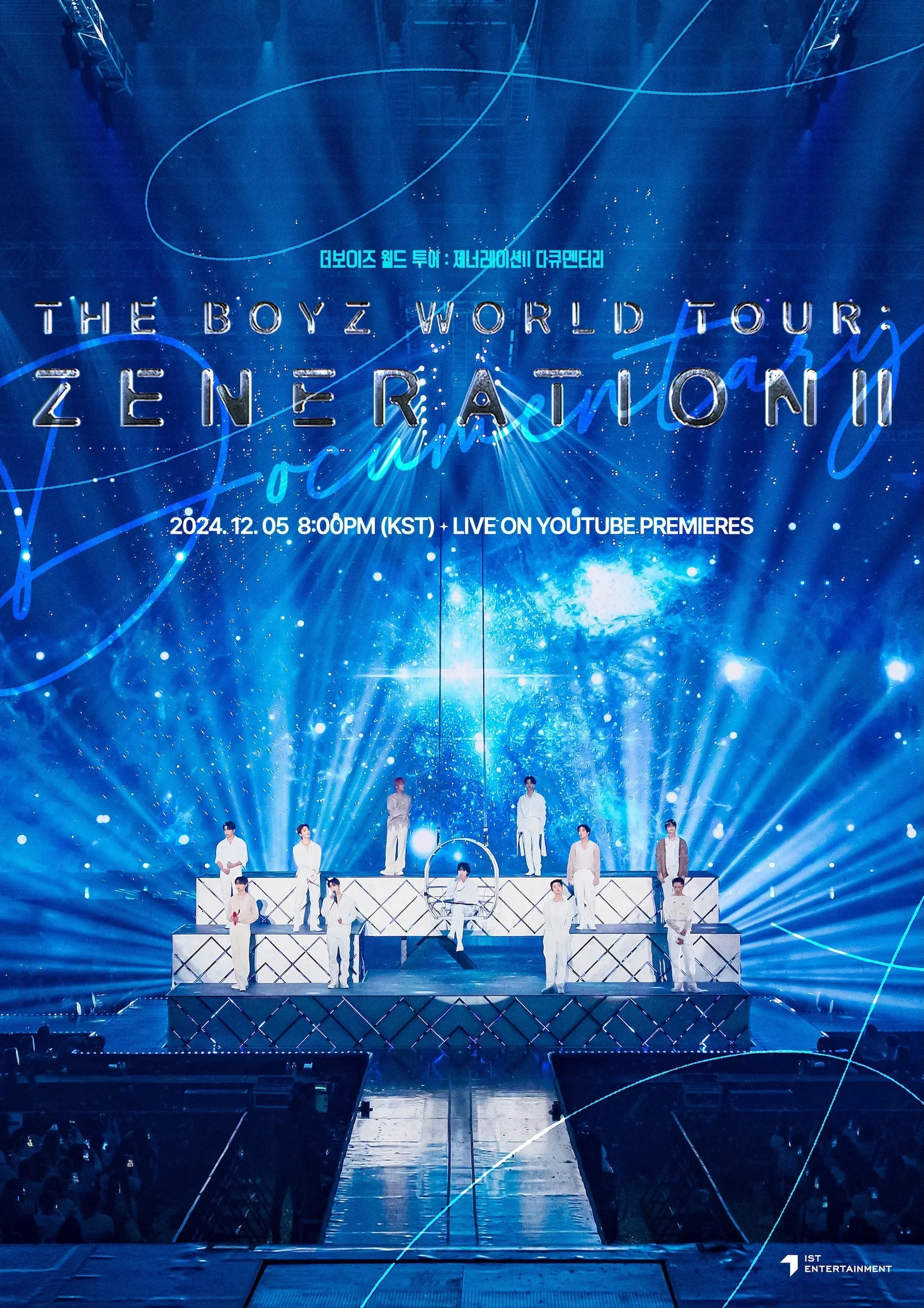 Poster for THE BOYZ WORLD TOUR: ZENERATION Ⅱ Documentary
