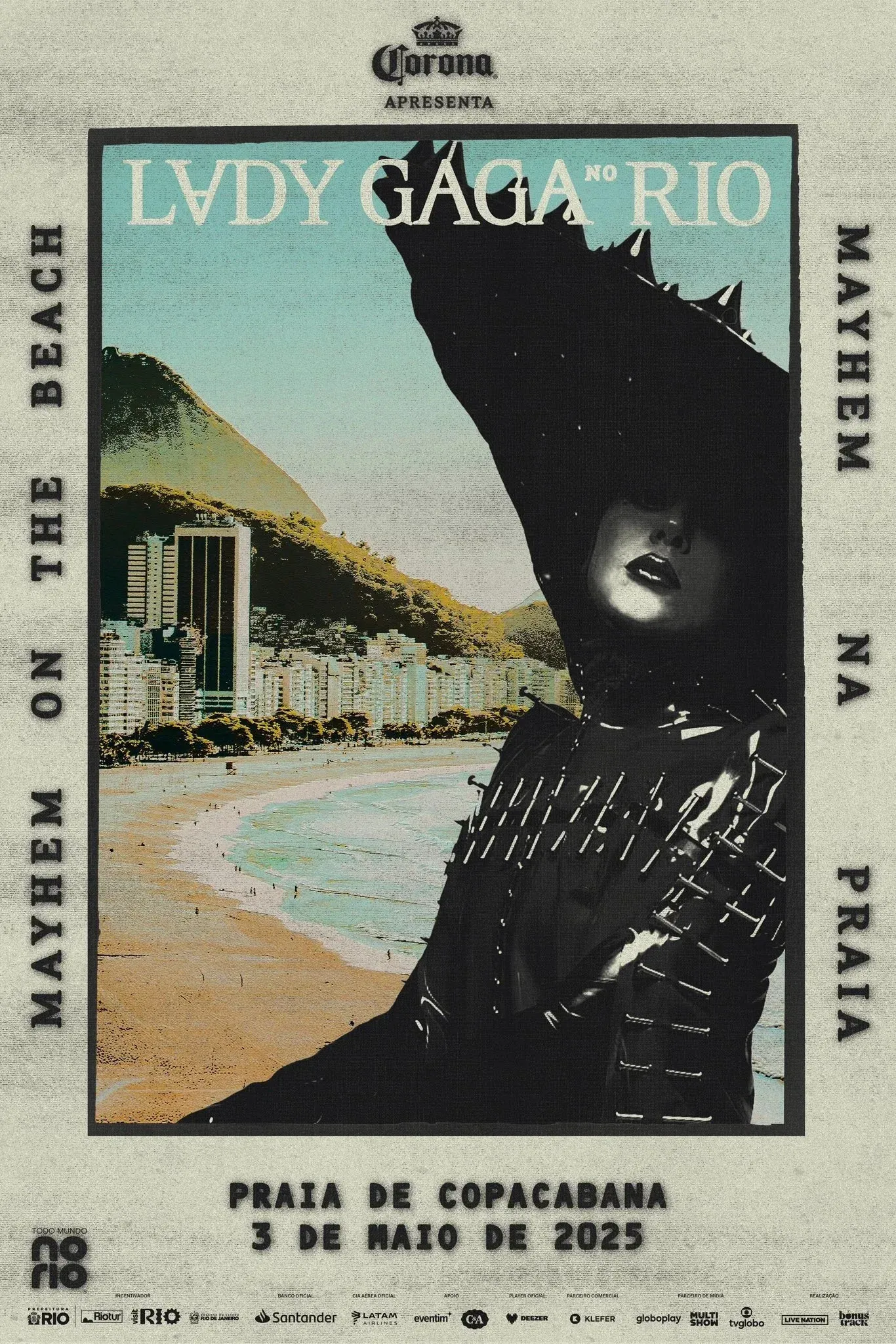 Poster for Lady Gaga: MAYHEM on the Beach