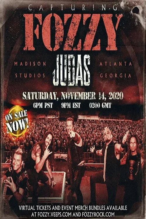 Poster for Fozzy: Capturing Judas