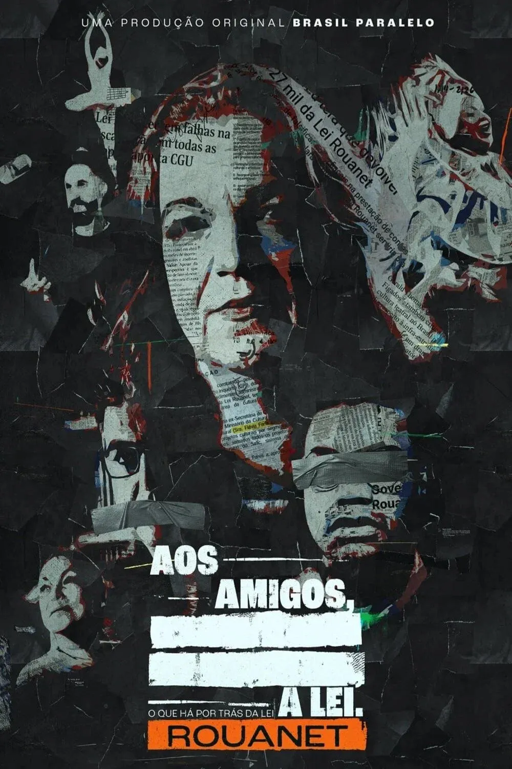 Poster for Aos Amigos, A Lei