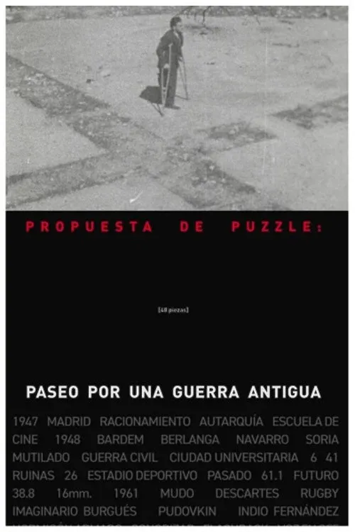 Poster for Propuesta de puzzle: Paseo por una guerra antigua (48 piezas)