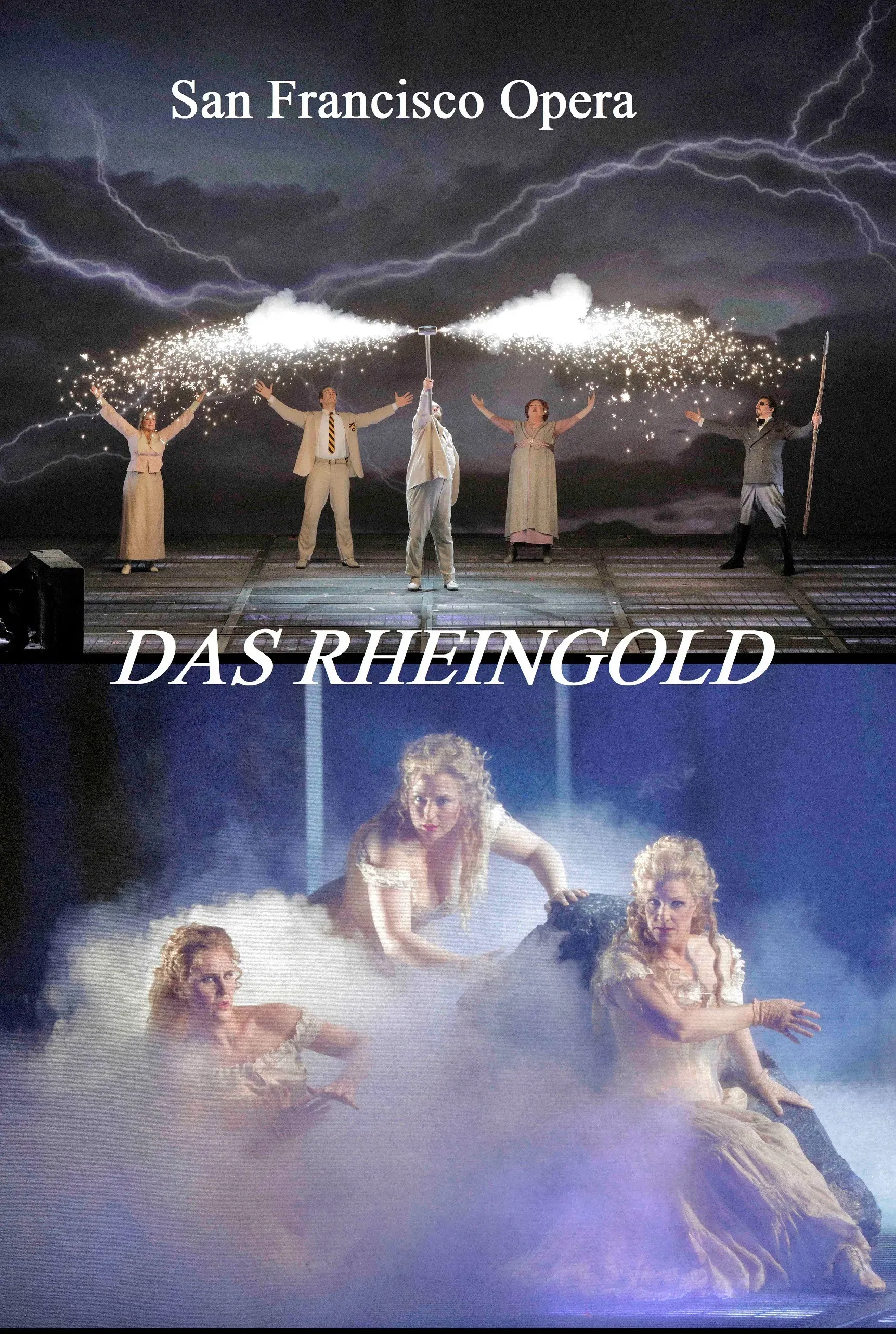Poster for Das Rheingold - San Francisco Opera