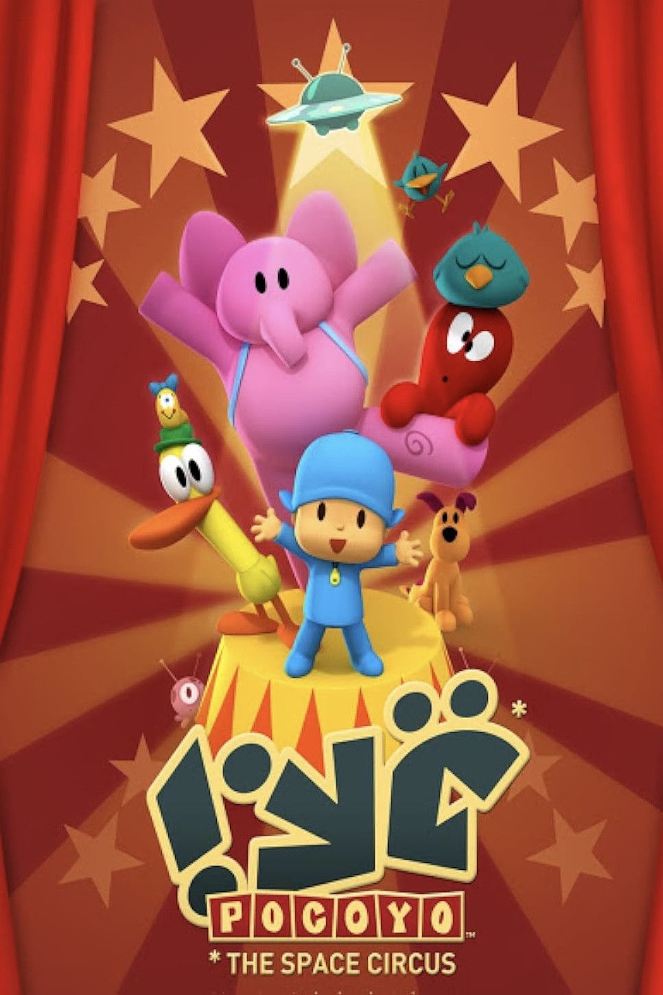Poster for Pocoyo & the Space Circus