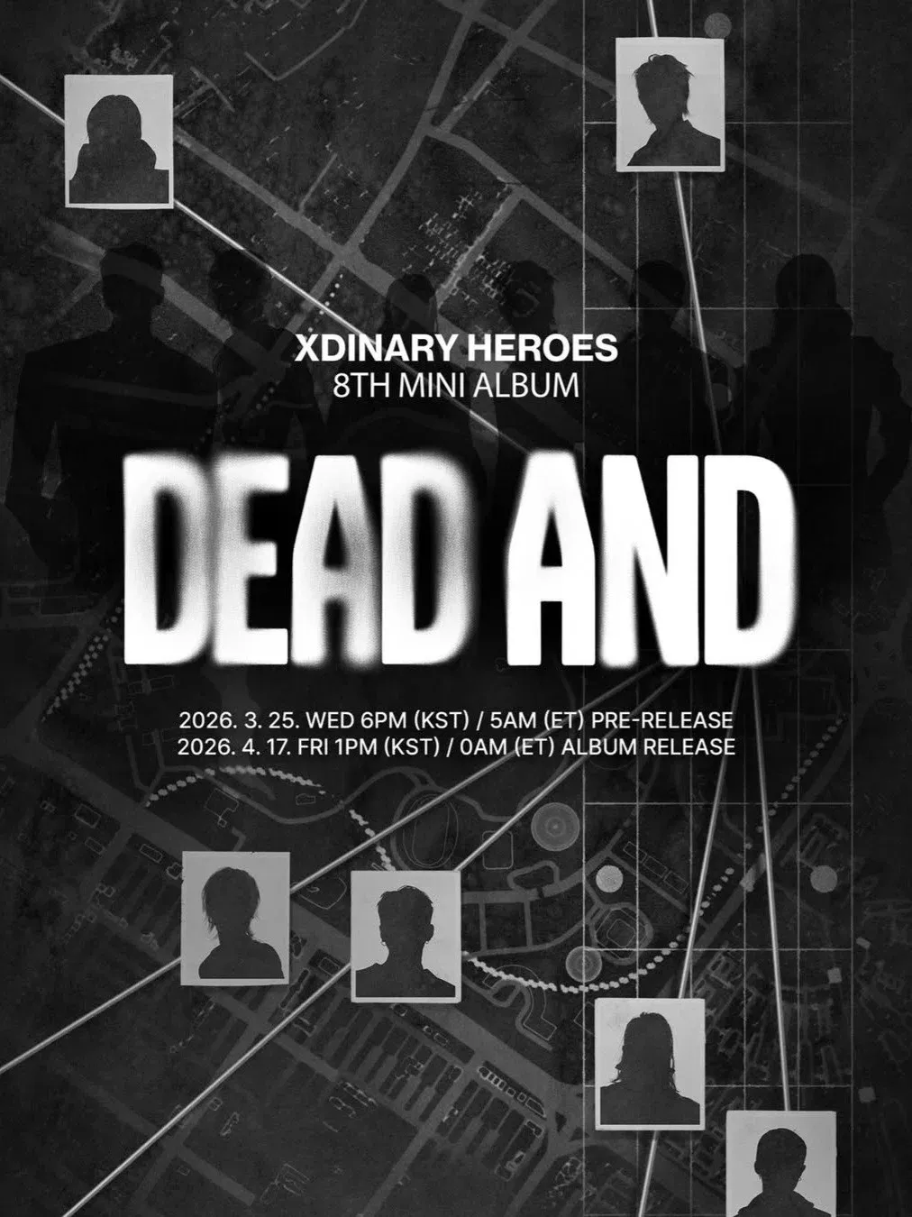 Poster for DEAD AND