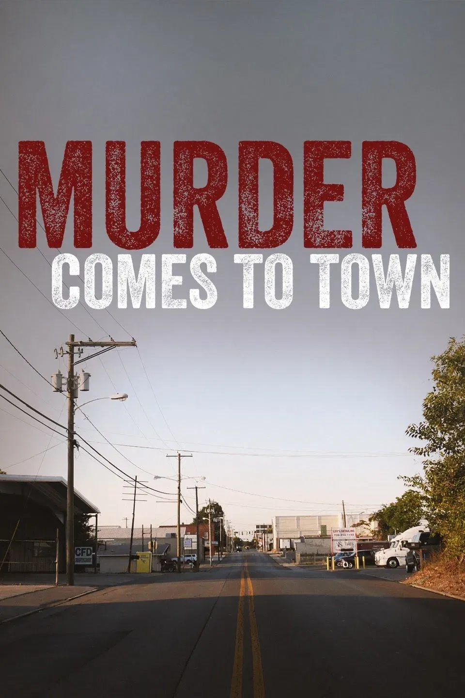 Poster of Murder Comes To Town