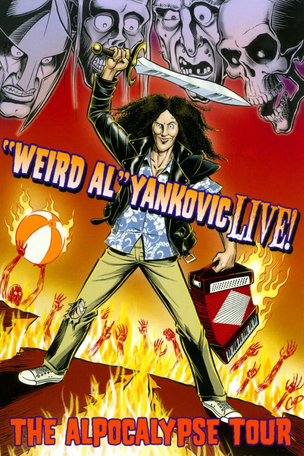 Poster of the movie “Weird Al” Yankovic Live!: The Alpocalypse Tour