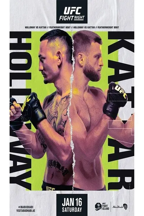 Poster of the movie UFC on ABC 1: Holloway vs. Kattar
