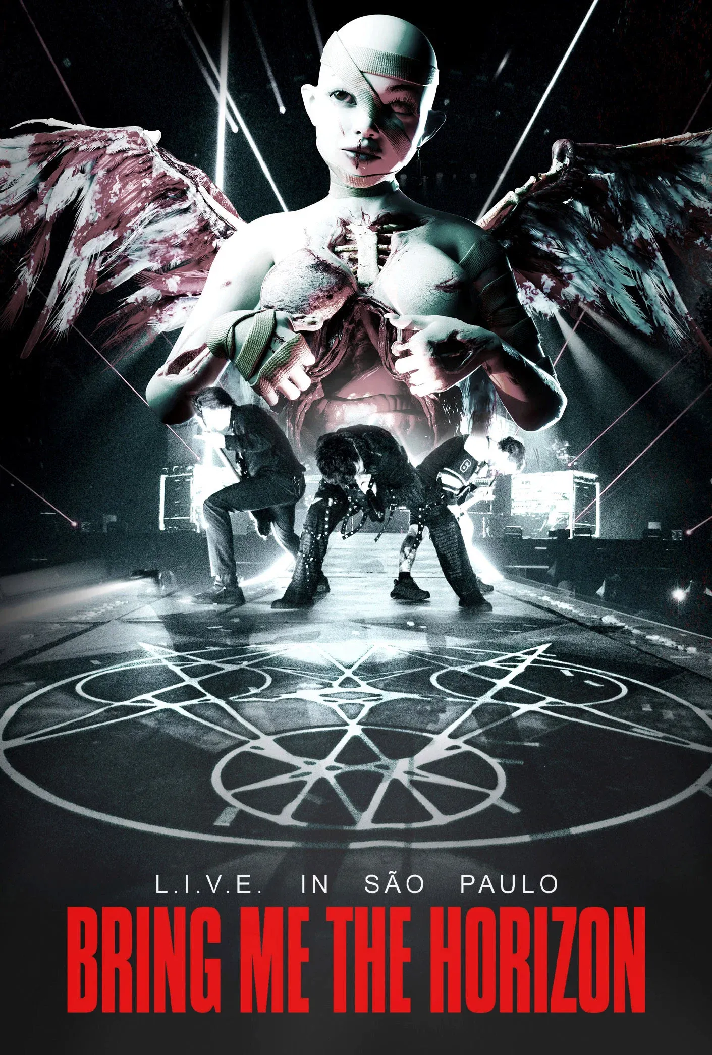 Poster for Bring Me the Horizon: L.I.V.E. in São Paulo