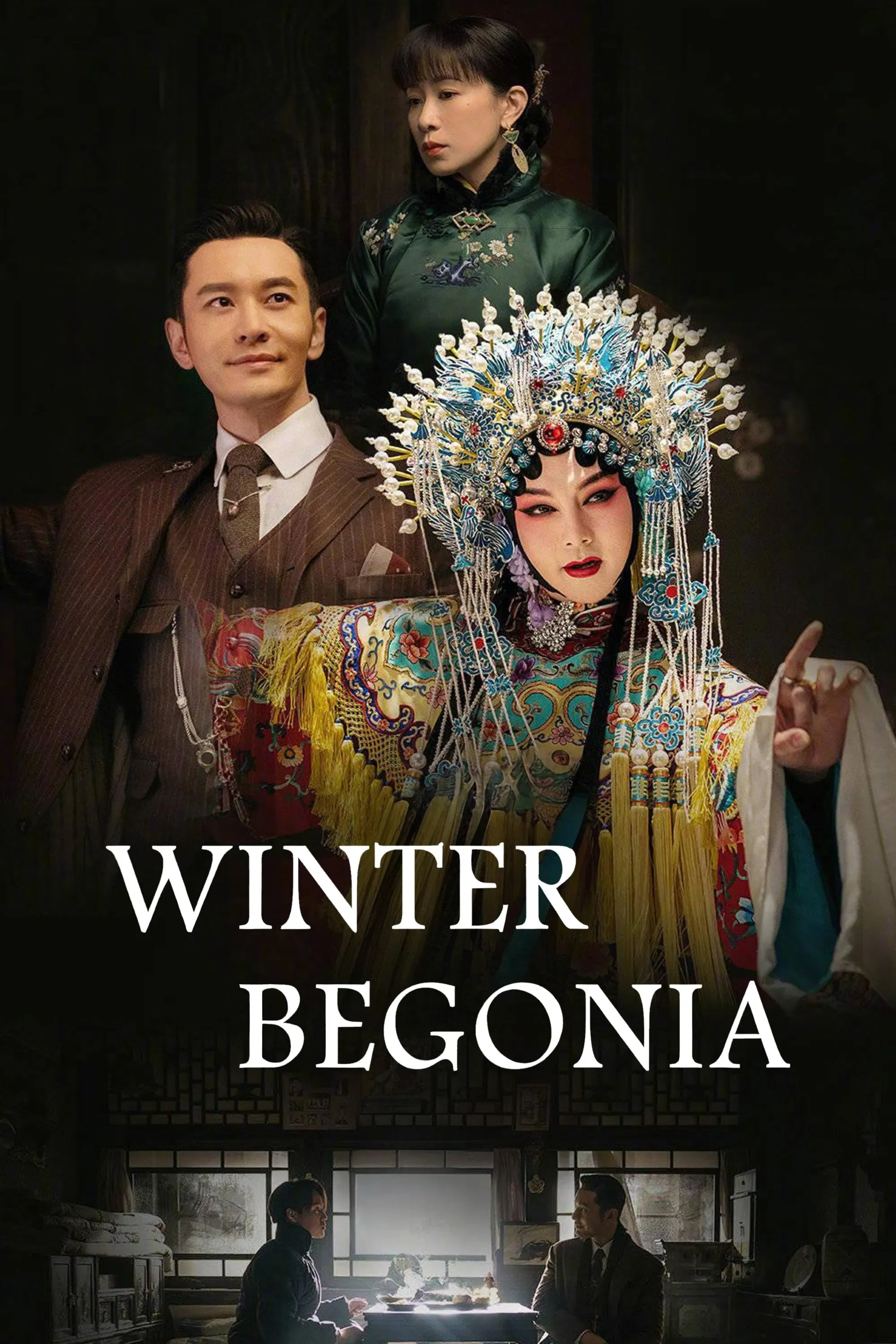 Poster of Winter Begonia