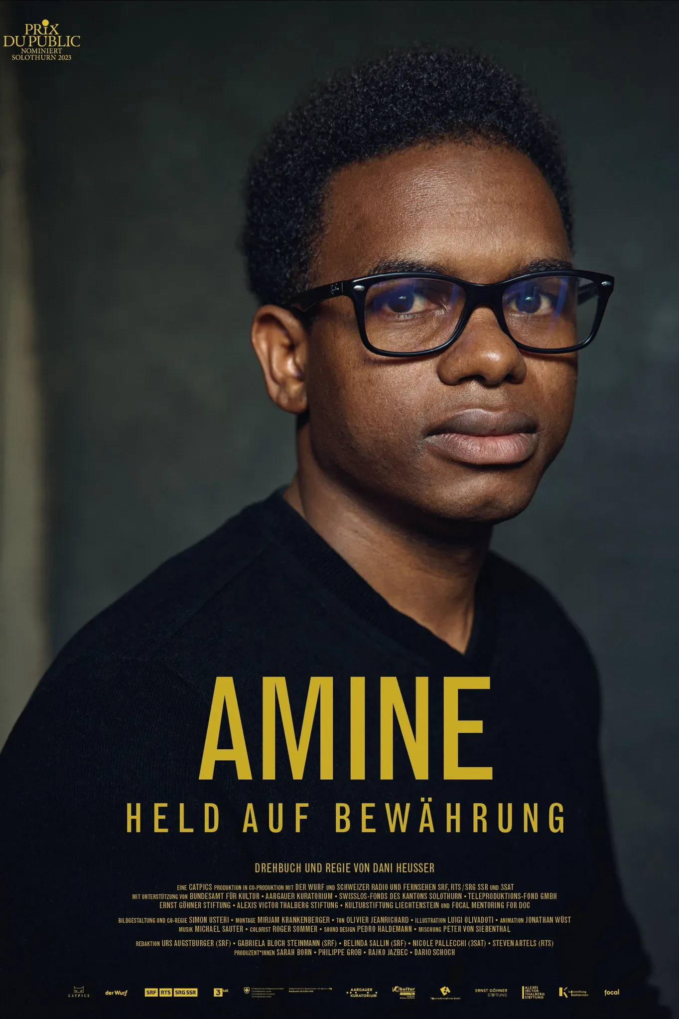 Poster for Amine – Hero on Probation