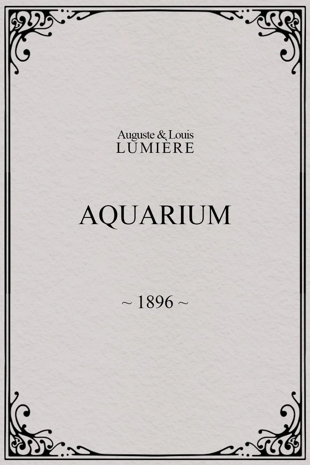 Poster of the movie Aquarium